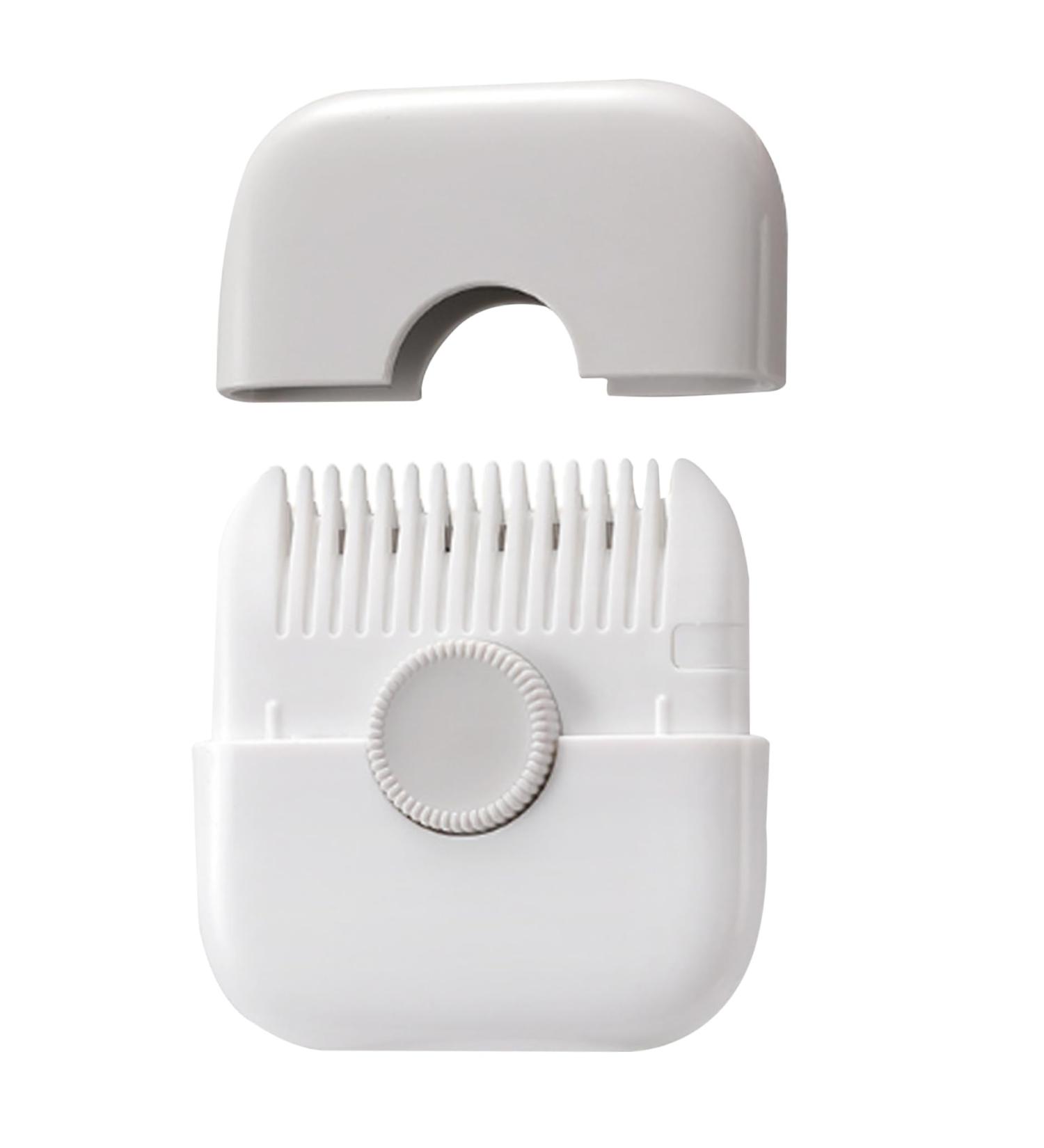 Split Ends Hair Trimmer for Women 2 in 1 Mini Portable Cute Hair Brush Detachable Dustproof Knob Slicer Hair Clipper Grey Split Ends Hair Trimmer - Buy Online on GoSupps.com