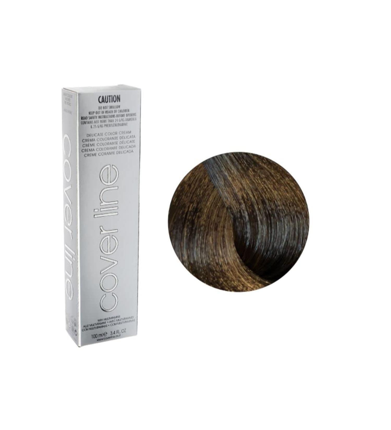 Cover Line Delicate Hair Color Coloration Permanent Cream 100ml - 07 / 7N Blond