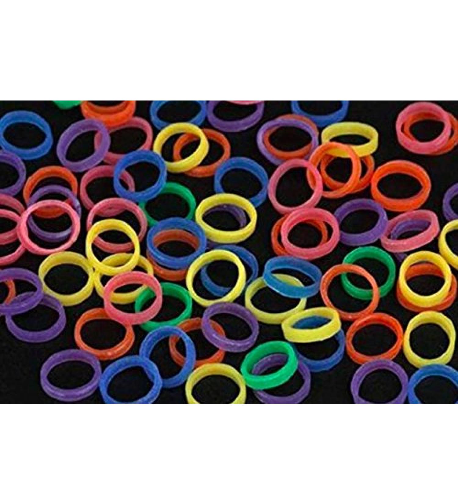 Neon 1/4 Heavy 6.4 oz - Orthodontic Elastic -For Braces - Dental Rubber Bands