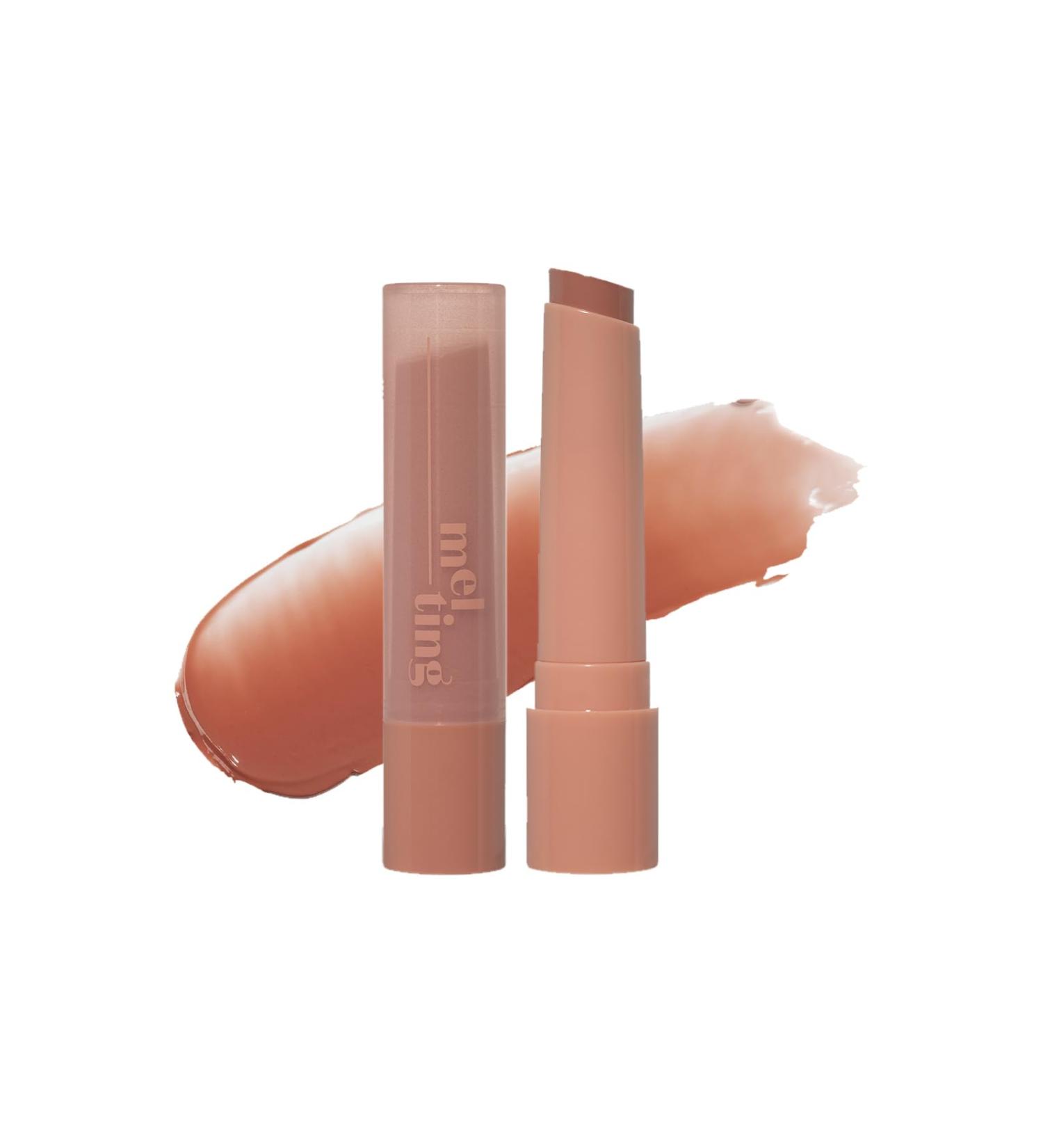 Etude Ginger Sugar Melting Balm Stick 01 Fig Beige | Tinted Moisturizing Lip balm | Natural Ingredients Hydrate Ginger Sugar Shea Butter Moisturizing Relaxing Effect | K-Beauty - Buy Online on GoSupps.com
