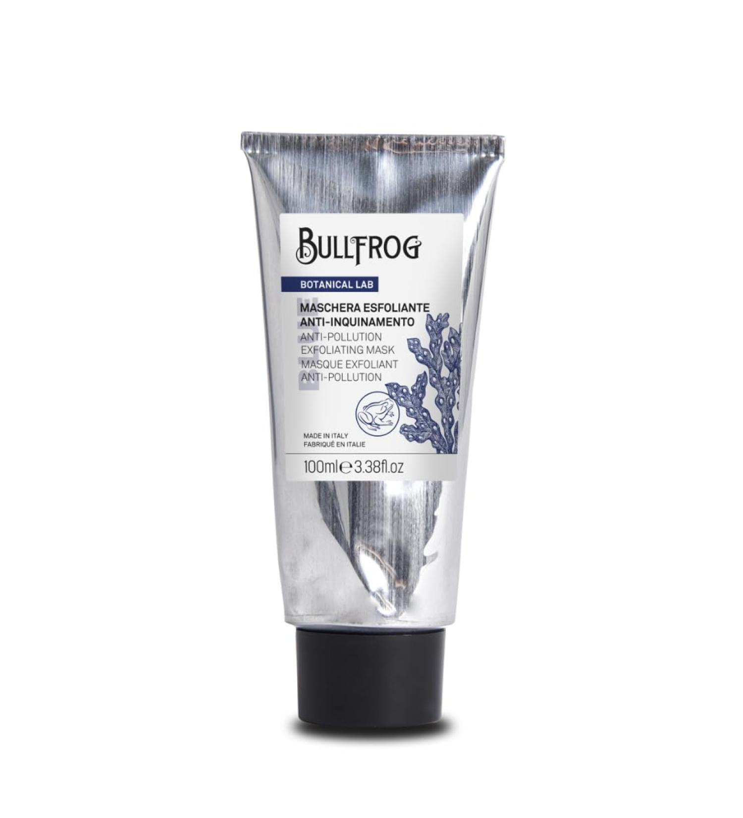 Bullfrog - Masque Exfoliant Anti-Pollution: limine les Impuret s et les Cellules Mortes Peau Purifi e et Liss e Id al pour Tous les Types de Peau 100 ml - Buy Online on GoSupps.com