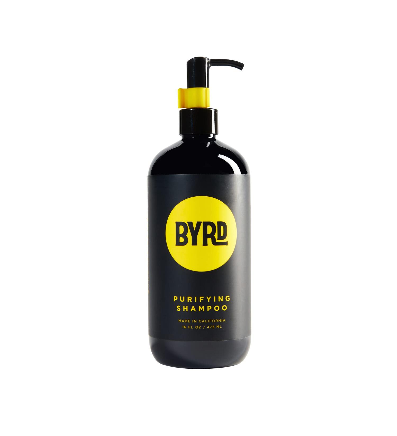 BYRD Purifying Shampoo 16 Oz - Gentle Sulfate-Free Cleanser for Texture & Volume | All Hair Types - Buy Online on GoSupps.com