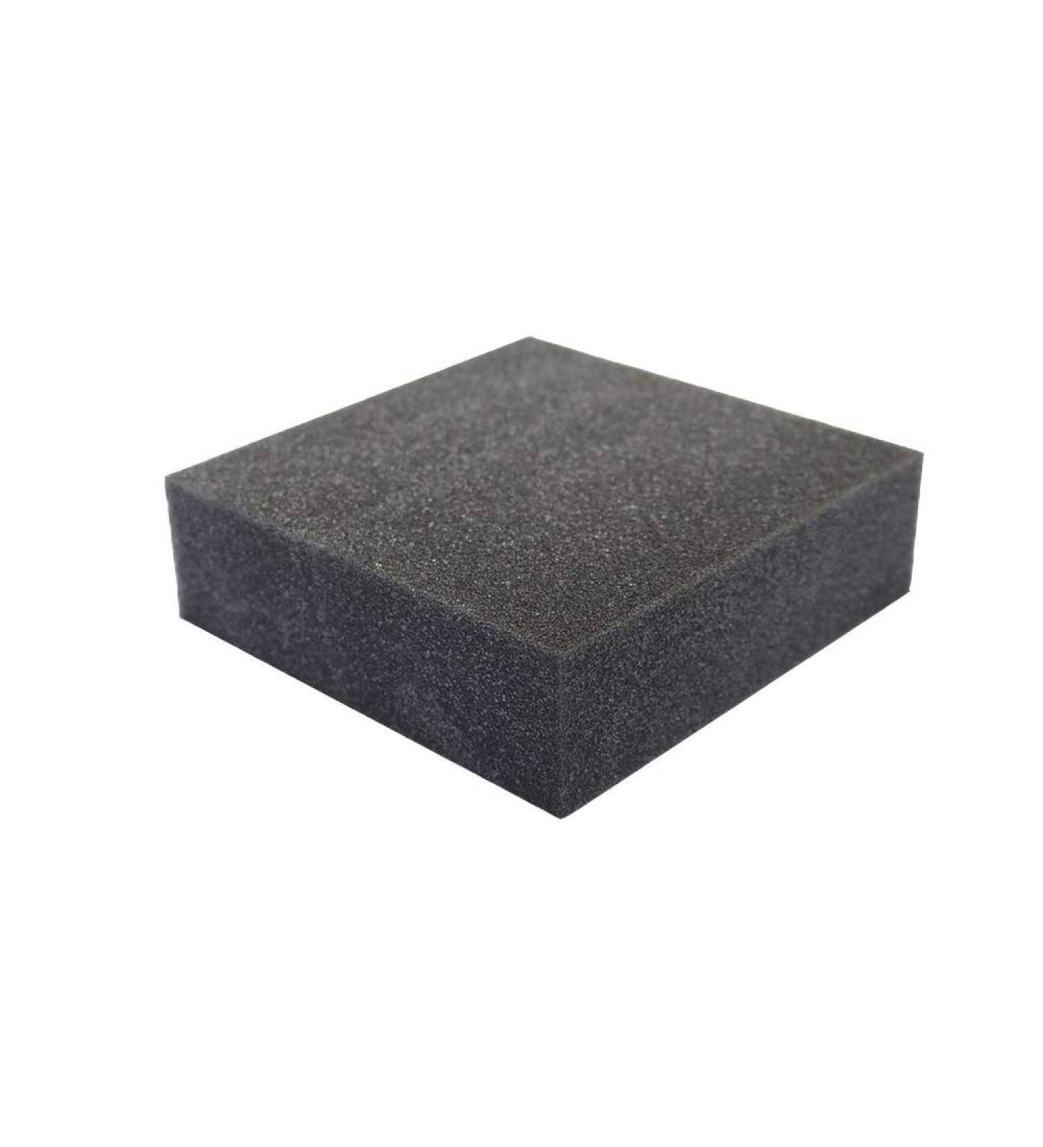 FoamRush 3 x 18 x 20 Charcoal High Density Upholstery Foam Cushion - Made in the USA - Buy Online on GoSupps.com