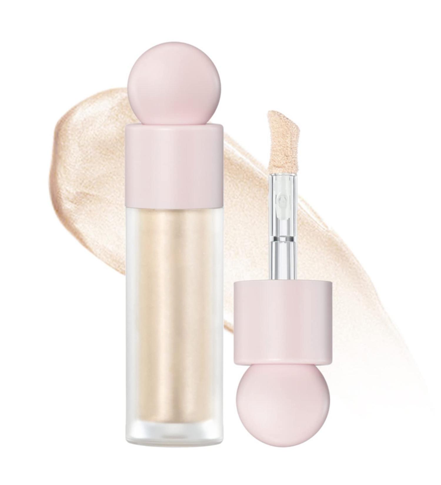 Silvercell Liquid Highlighter Stick - Natural Brightening for Face & Body - Moisturizing, Waterproof & Long-Lasting Glow - Easy to Apply Contour Highlighter with Cushion Applicator (Moonlight) - Buy Online on GoSupps.com