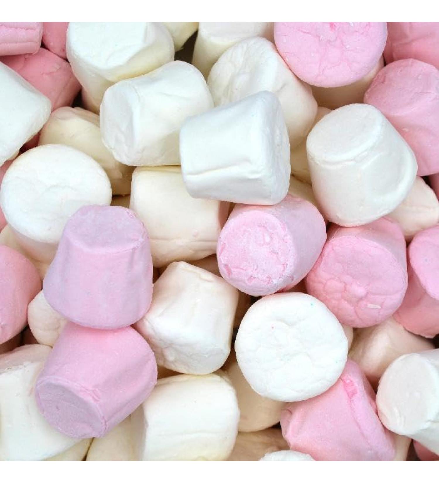 Pink & White Marshmallows 2kg Bulk Box