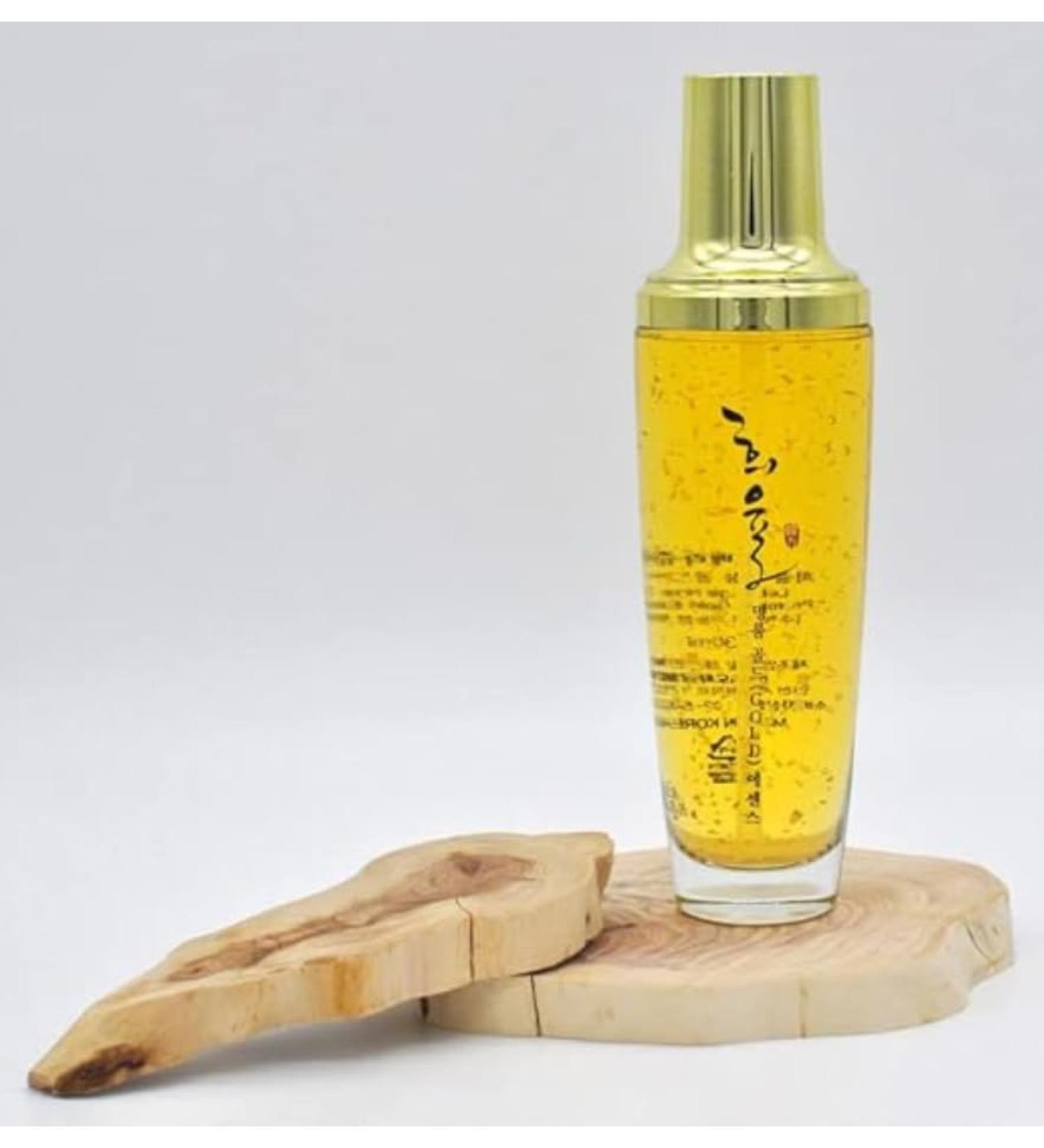 Lebelage Heeyul 24K Gold Essence 130ml - Premium Korean Beauty for Radiant Skin | International Shipping Available - Buy Online on GoSupps.com