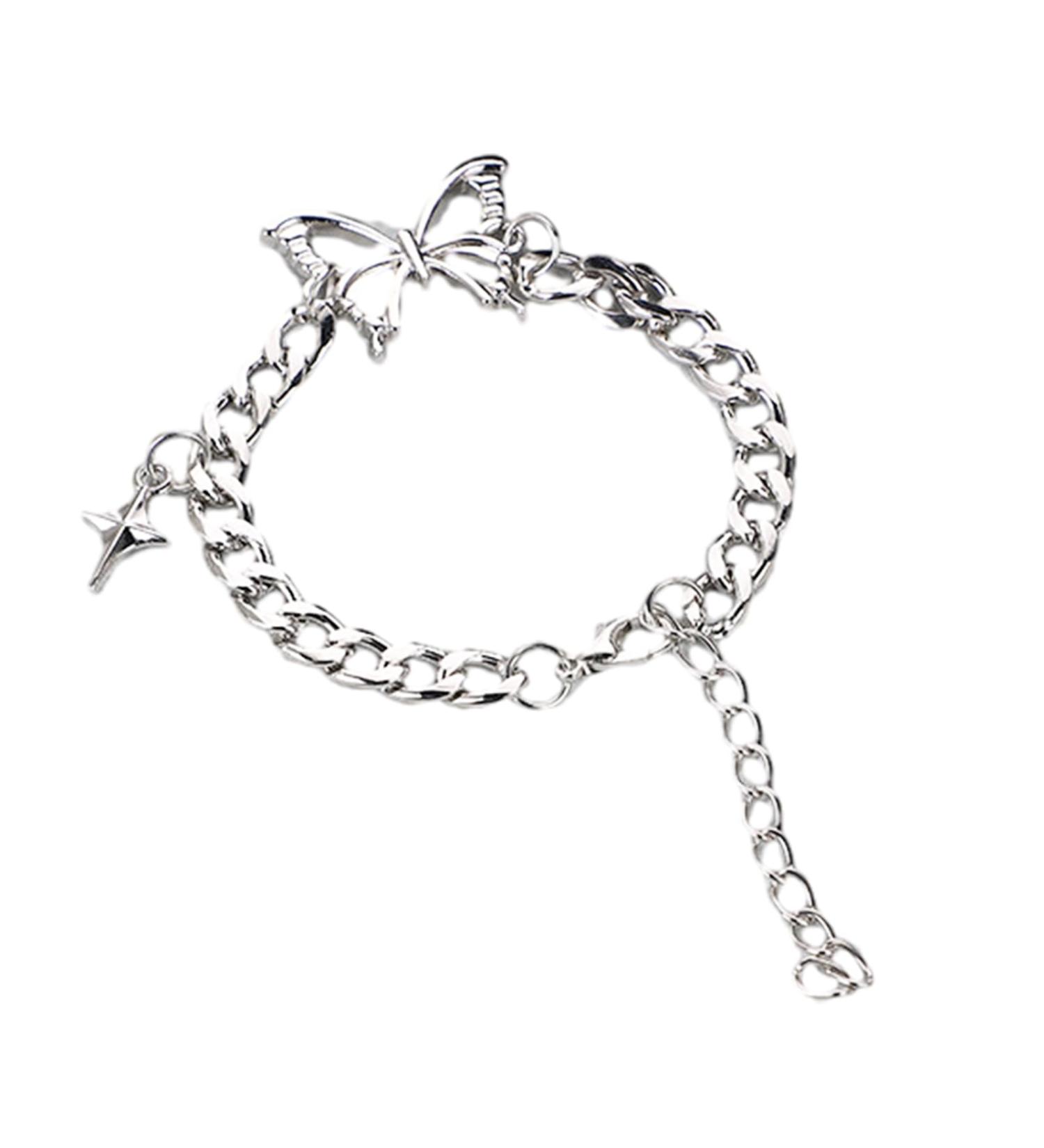 Shop Stylish OralGos Fashion Butterfly Bracelet - Adjustable Hand Chain Jewelry Gift for Family - Buy Online on GoSupps.com