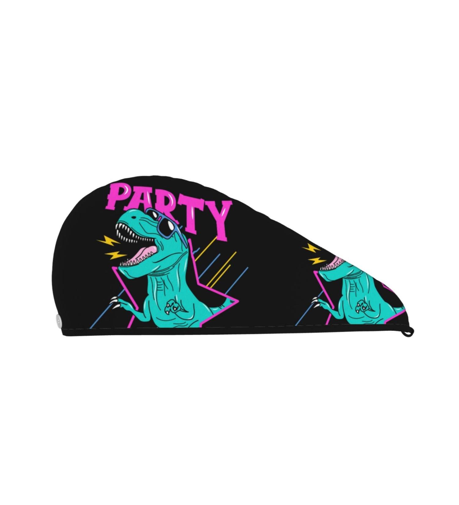 Rex Dinosaur Sunglasses Microfiber Hair Towel - Soft Super Absorbent Wrap for Long Curly & Thick Hair - Buy Online on GoSupps.com