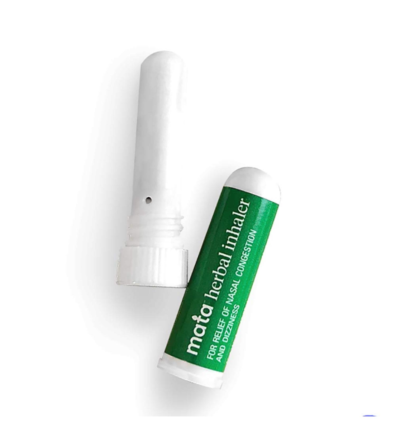 Mata Natural Herbal Inhaler | Cooling Sensation for Easy Breathing & Afternoon Boost - Buy Online on GoSupps.com
