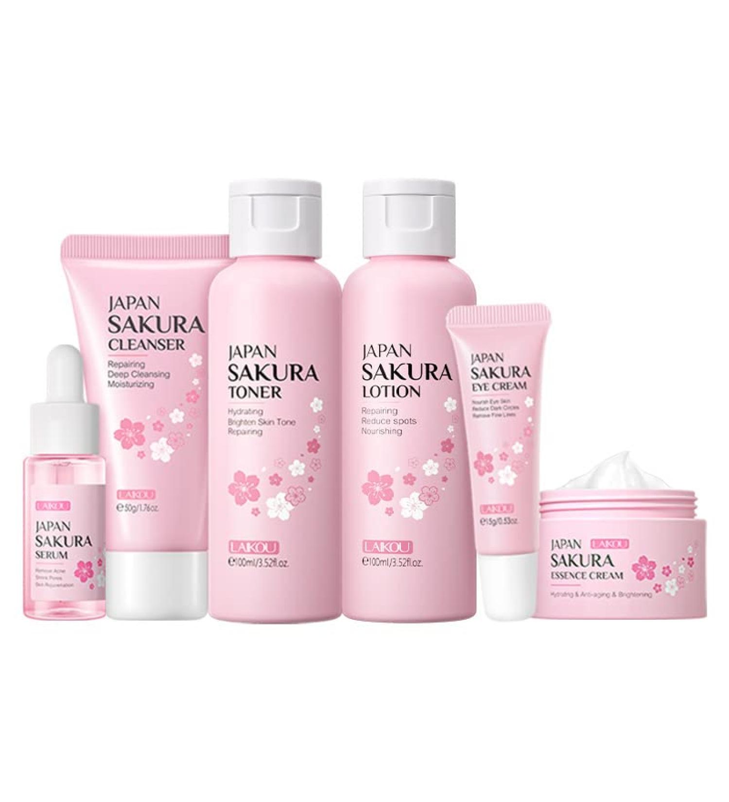 Buy 1 Pack Skin Care Set - Deep Cleansing Hydrating Refining Firming & Toning - International Shipping Available - Buy Online on GoSupps.com