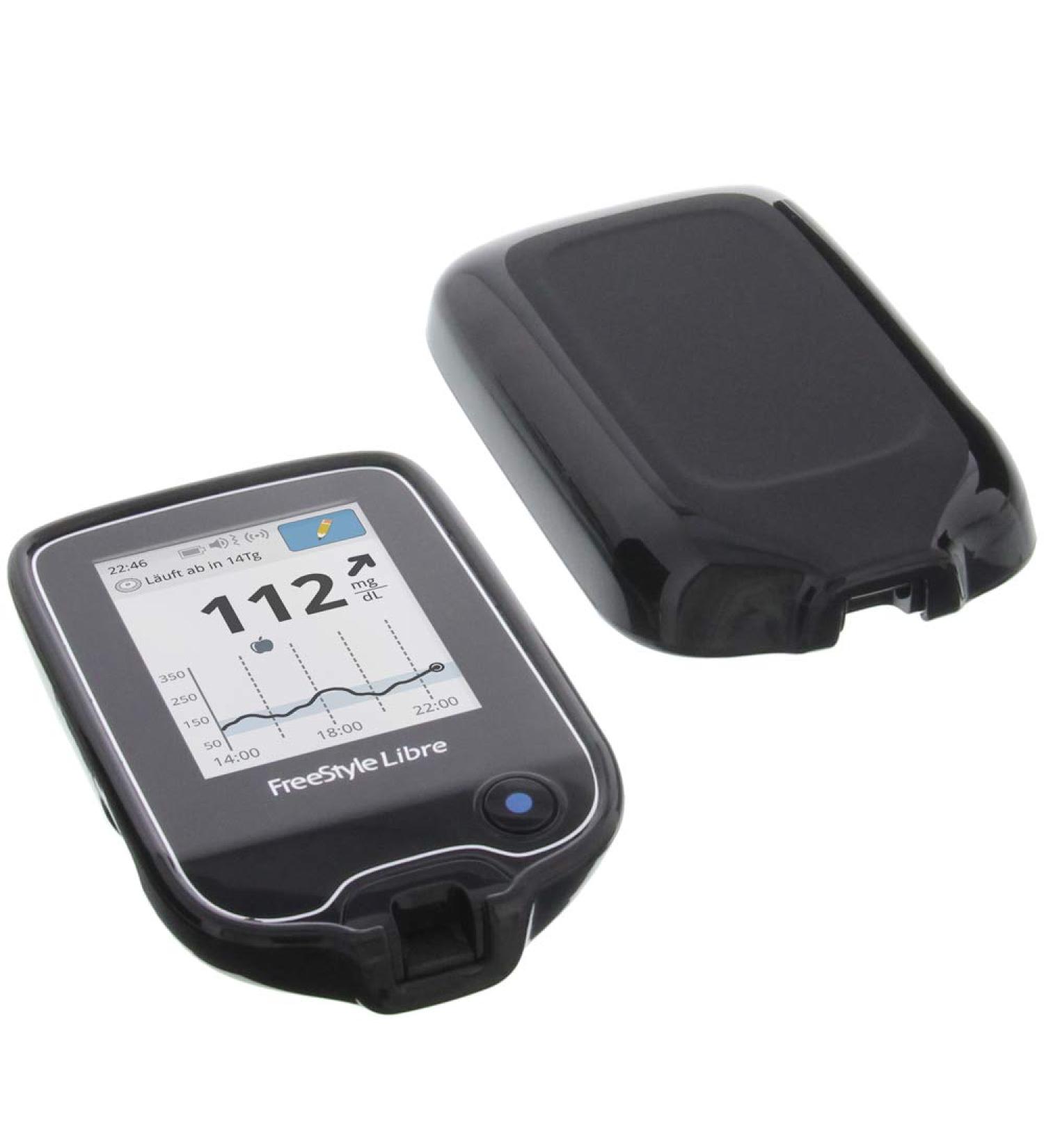 Buy Foto-Kontor Abbott Freestyle Libre 1 Case - Rubber TPU Protective Case in Black | Durable & Compatible International Shipping Available - Buy Online on GoSupps.com