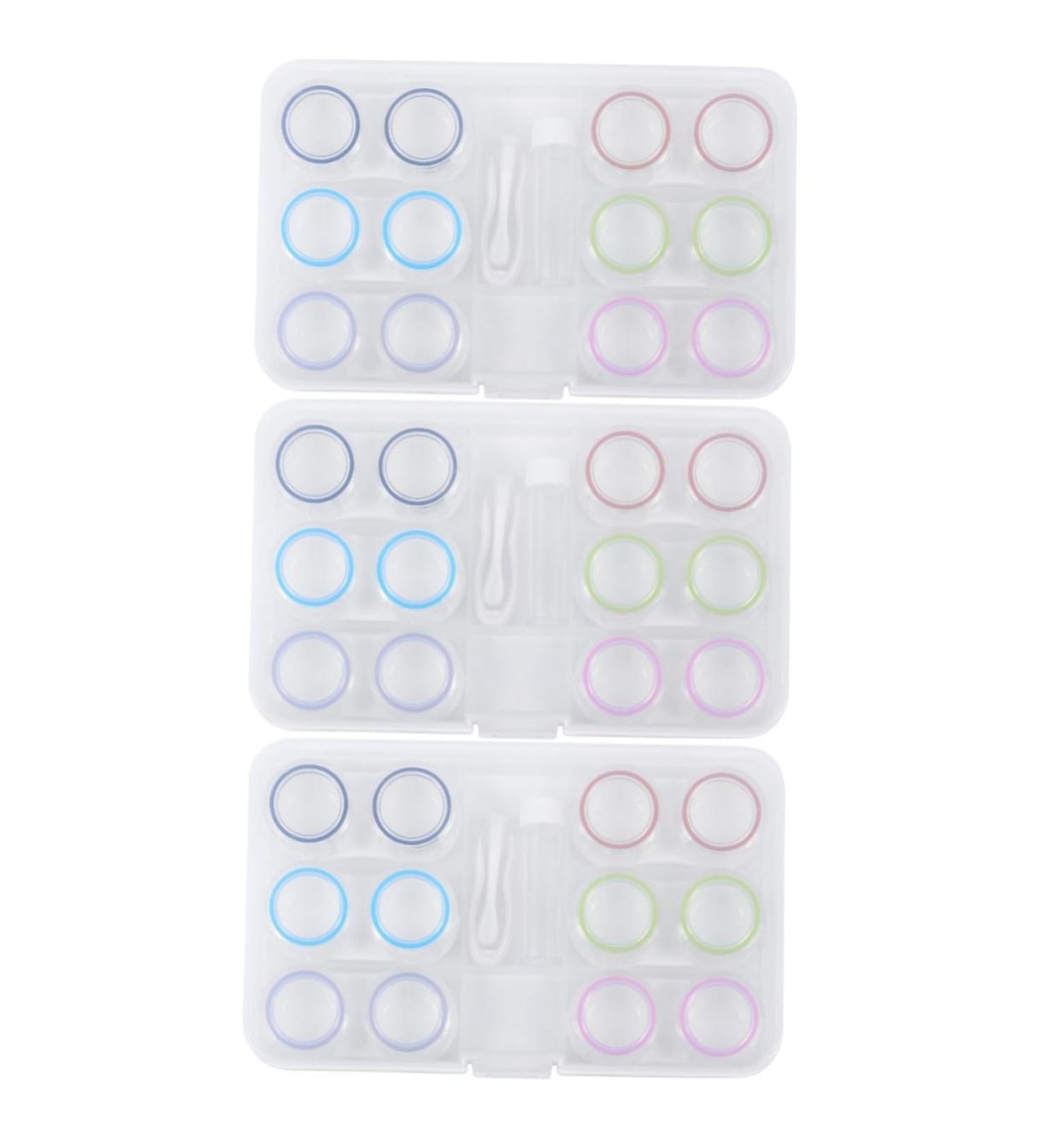 Shop Gatuida Travel Lens Holder Case - Stylish Organizer for Contact Lenses & Glasses | Durable Plastic Storage Box | Perfect for On-the-Go Use - Buy Online on GoSupps.com
