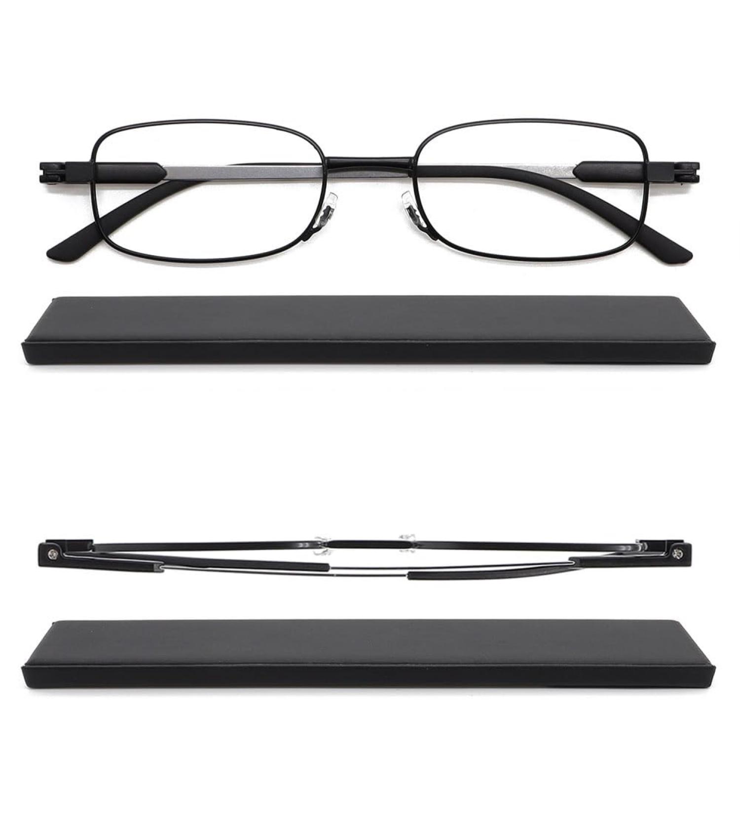 Mcoorn Mini Reading Glasses - Portable Anti-Blue 2.0x with Hard Case | Ideal On-the-Go Solution - Buy Online on GoSupps.com