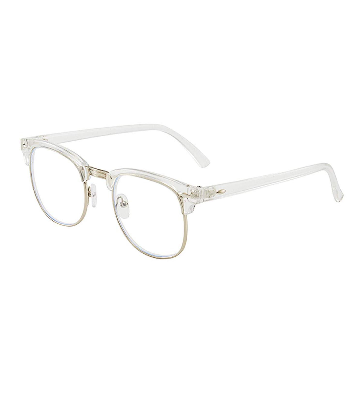 Short-Sighted Glasses for Myopia -2.00 | Stylish Transparent White Frames for Men & Women - Buy Online on GoSupps.com