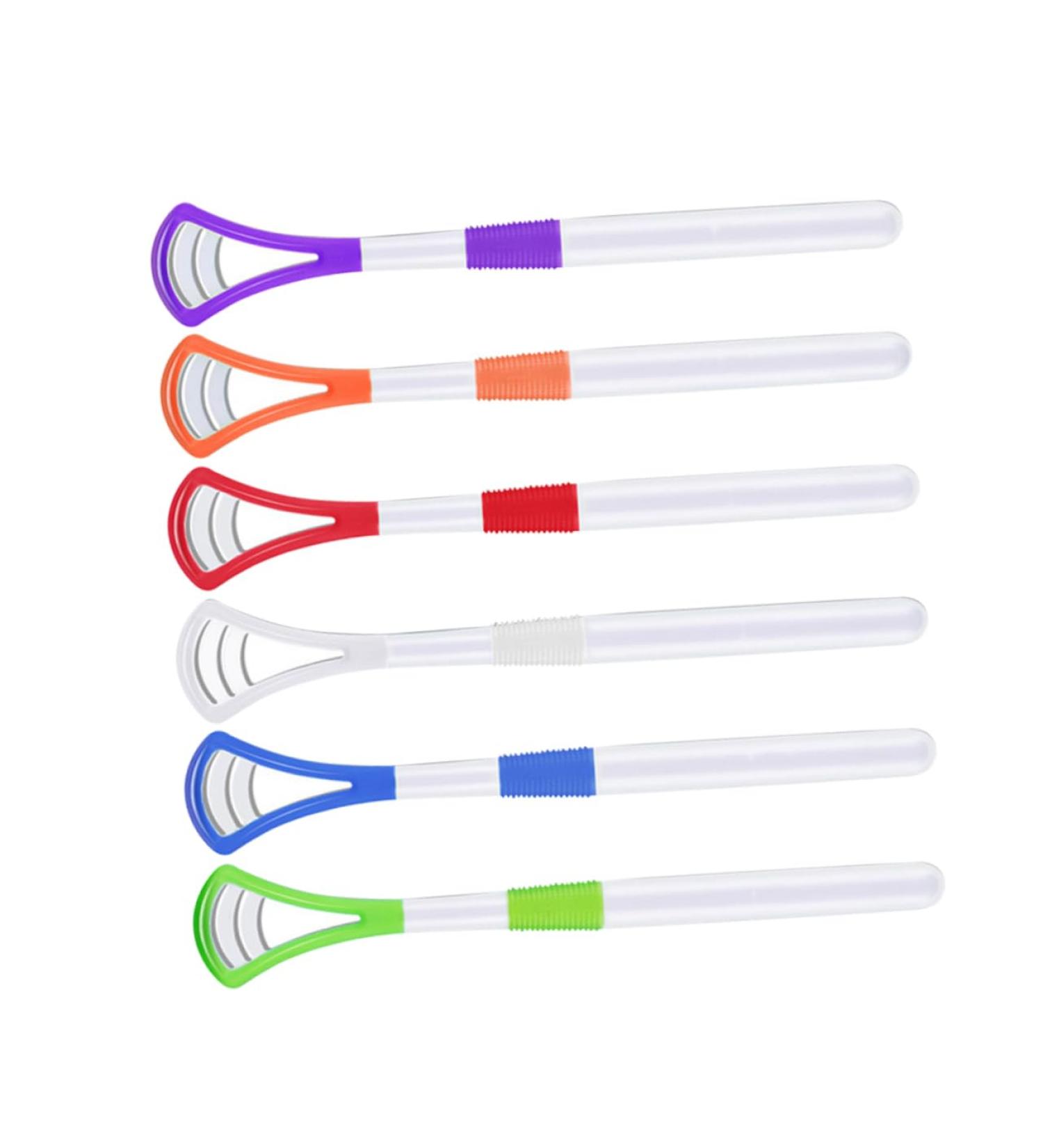 Gatuida Tongue Cleaning Tool - Effective Tongue Scraper & Brush for Adults | International Shipping - Buy Online on GoSupps.com