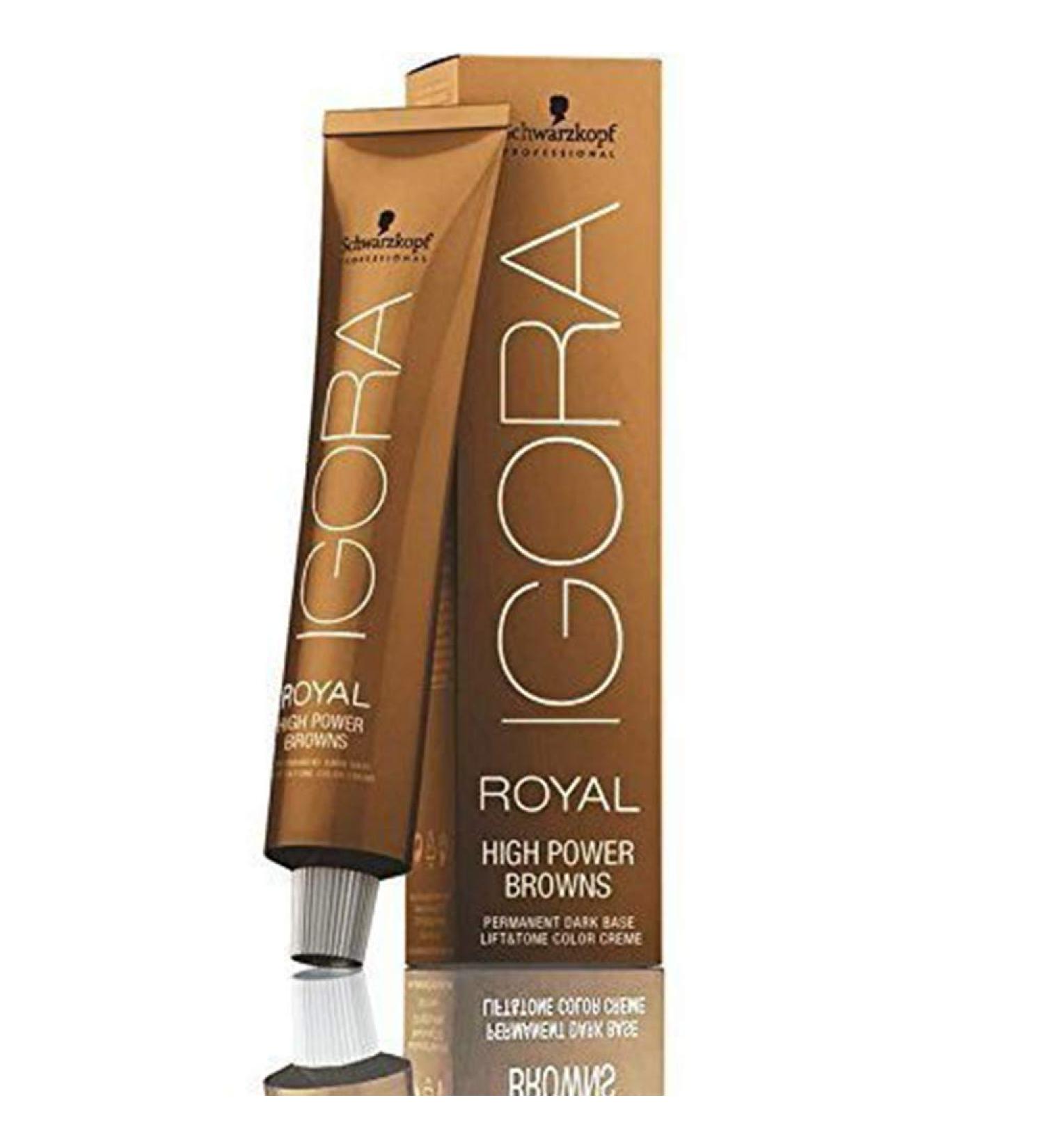Schwarzkopf Professional Igora Royal High Power Browns B-8 Brown Red 2.1 Ounce