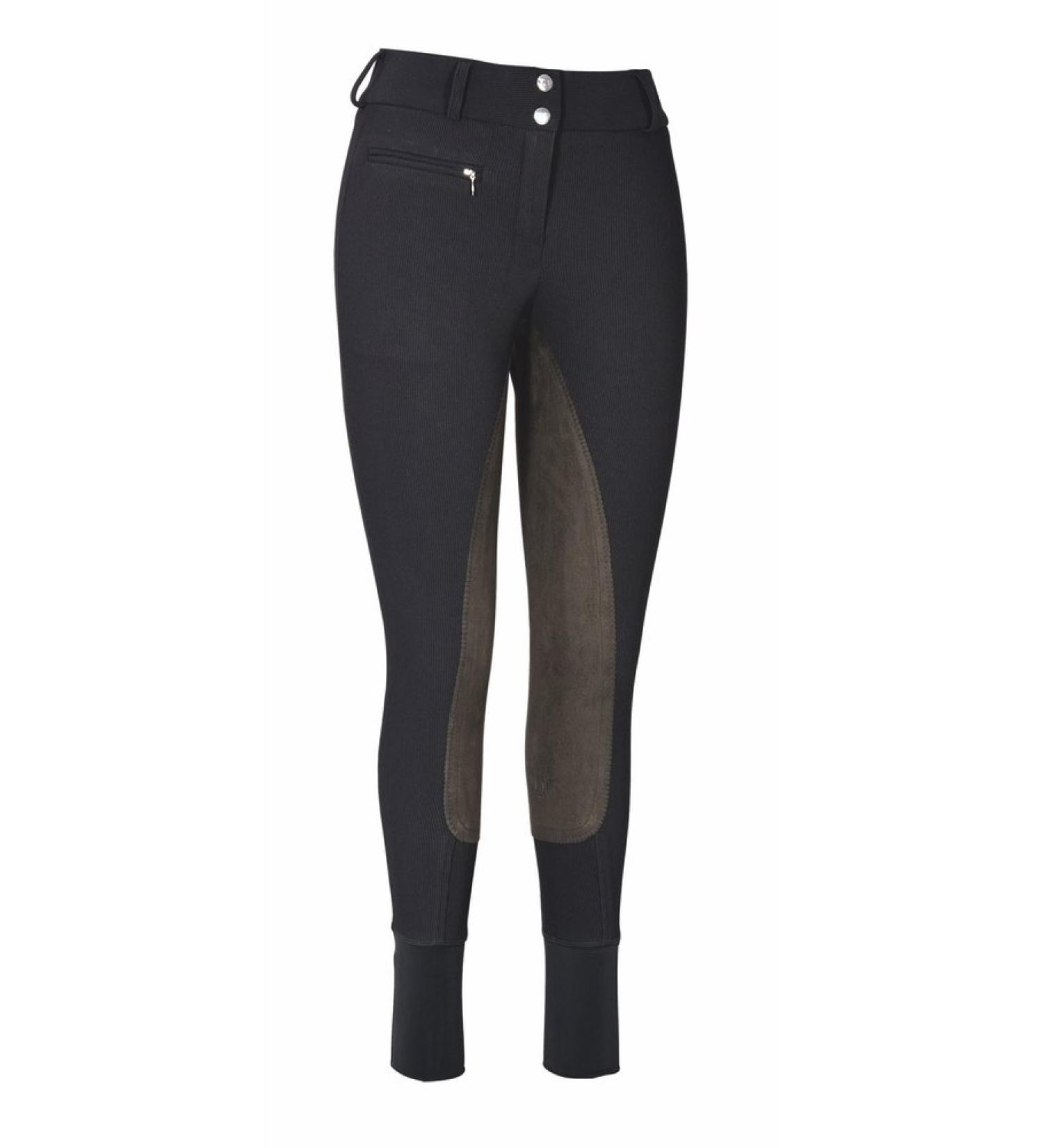 TuffRider Women's Ribb Low Rise Full Seat Breech - Black, Size 28 - Buy Online on GoSupps.com