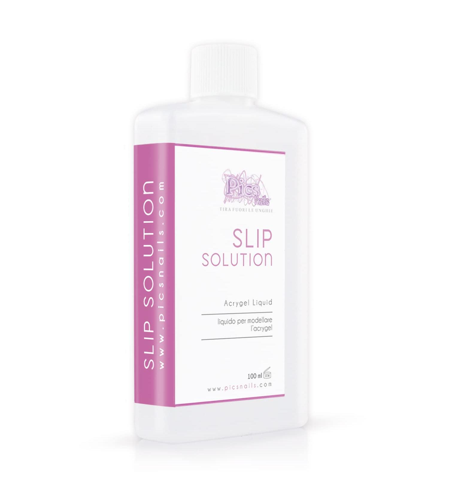 Acrygel Slip Solution 100ml - Softens & Facilitates Hybrid Gel Nail Modeling - 3.5 fl.oz - Buy Online on GoSupps.com
