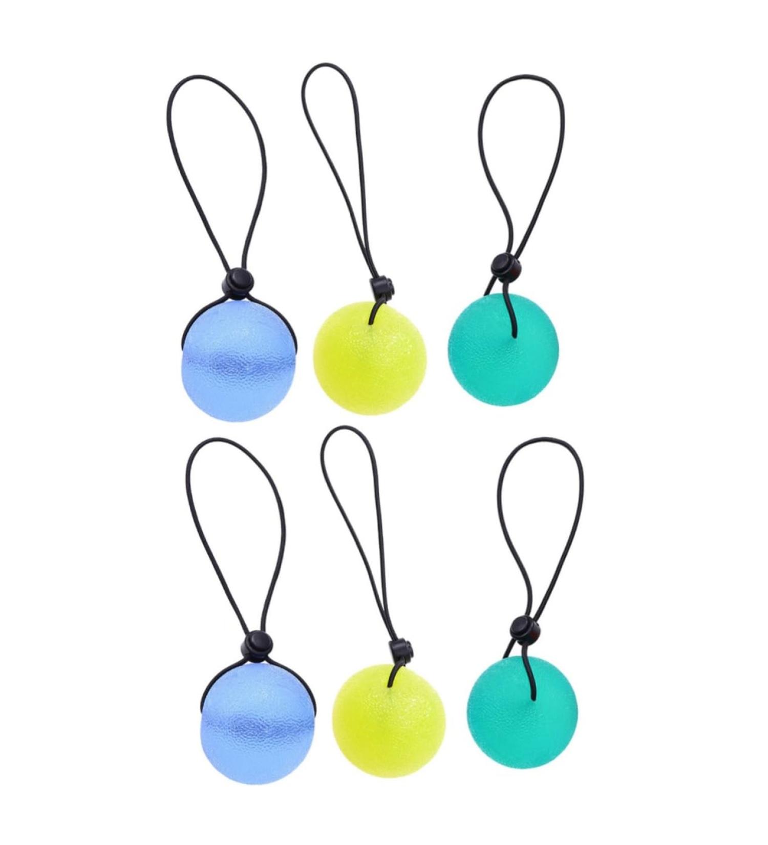 Fomiyes 6-Pack Griffer Ball Sports Toys - Power Balls for Training Hand Massage and Decompression | Fitness Equipment & Squeezeball Tool - Buy Online on GoSupps.com