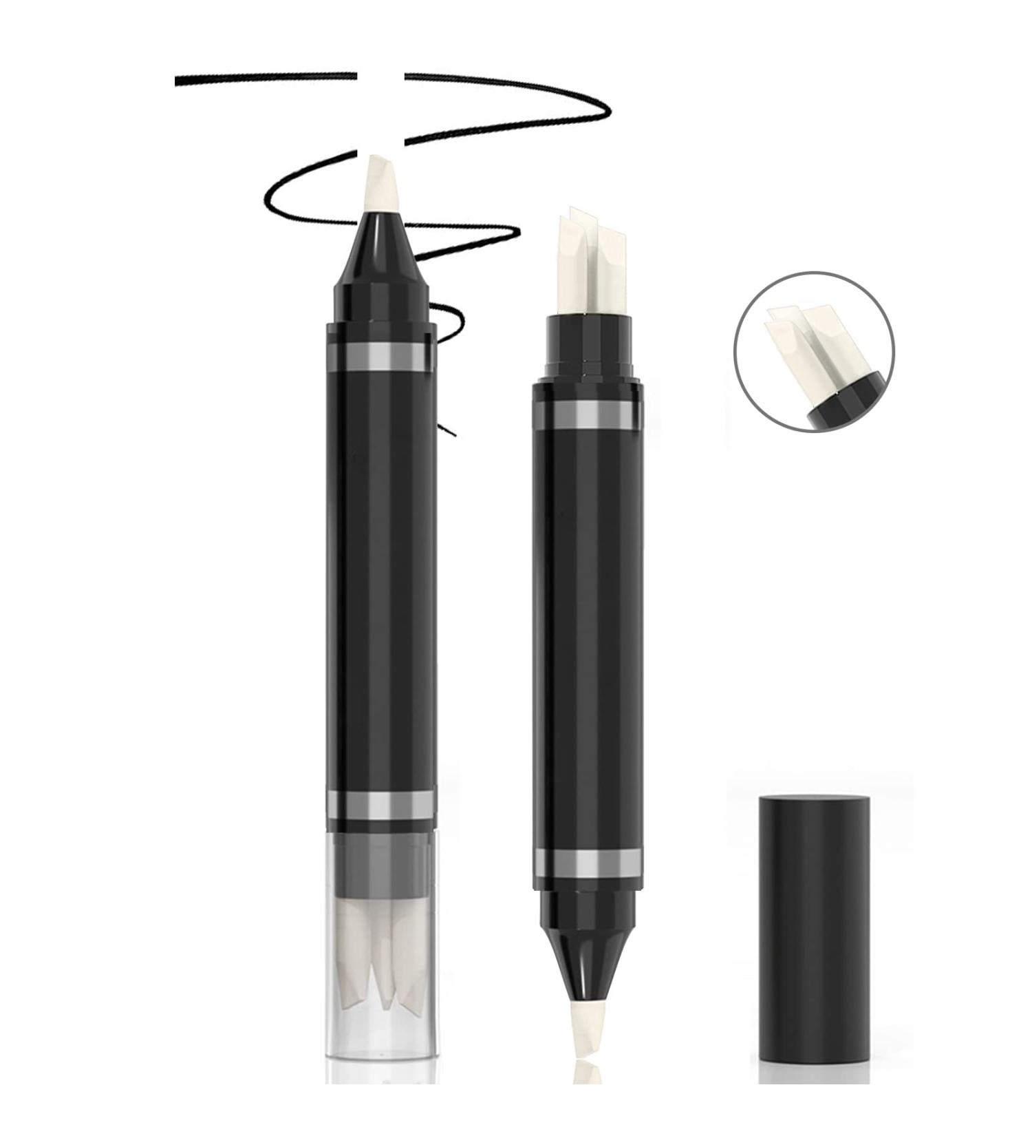 HOSAILY 2Pcs Makeup Remover Pen - Quick Fix Makeup Cleanser & Corrector for Eyes Lips & Face | Includes 3 Replacement Heads | International Shipping Available - Buy Online on GoSupps.com