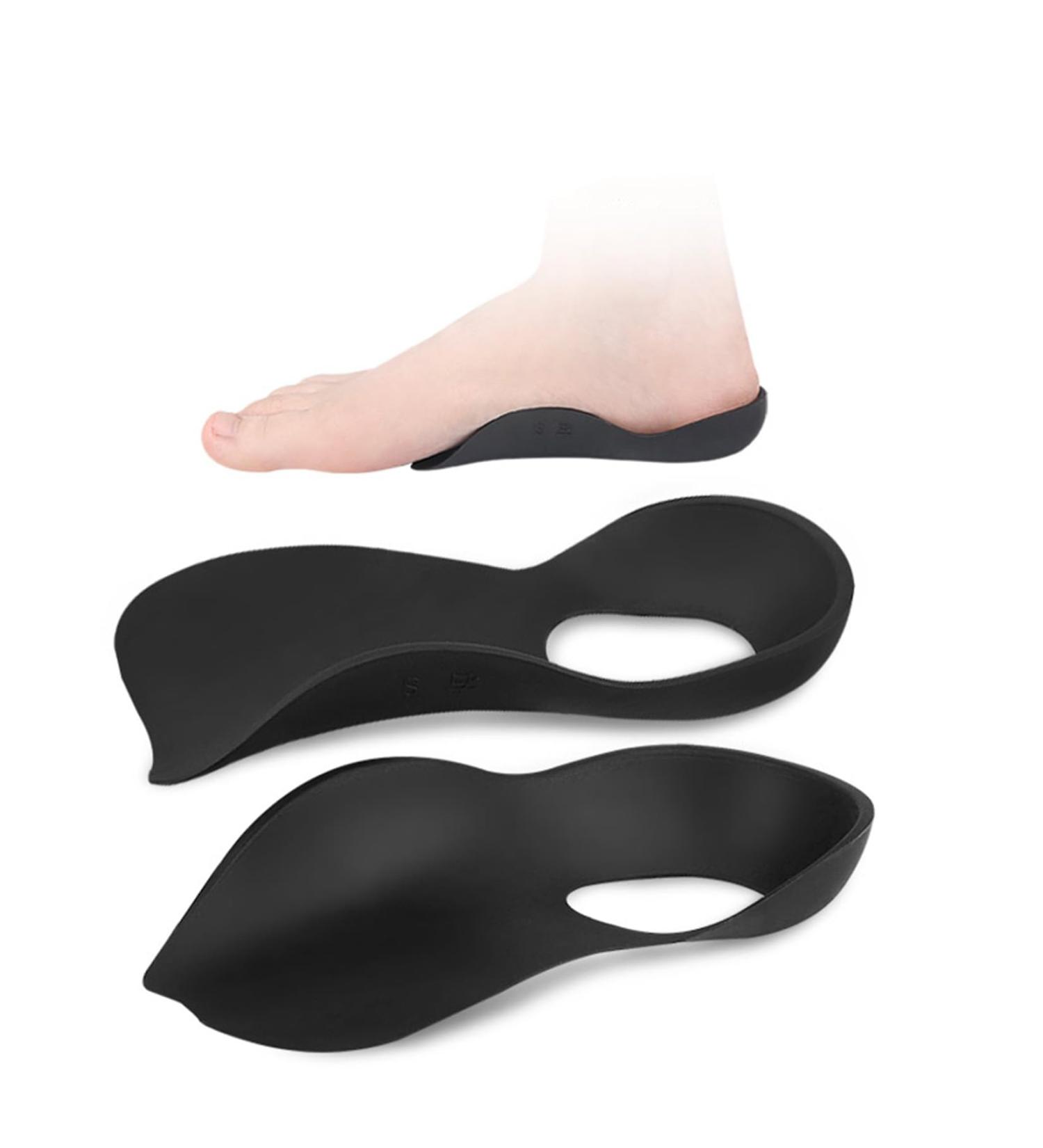 High Arch Orthotic Shoe Insoles - Relieve Foot Pain Flat Feet & Plantar Fasciitis - S/M/L Sizes Available - International Shipping - Buy Online on GoSupps.com