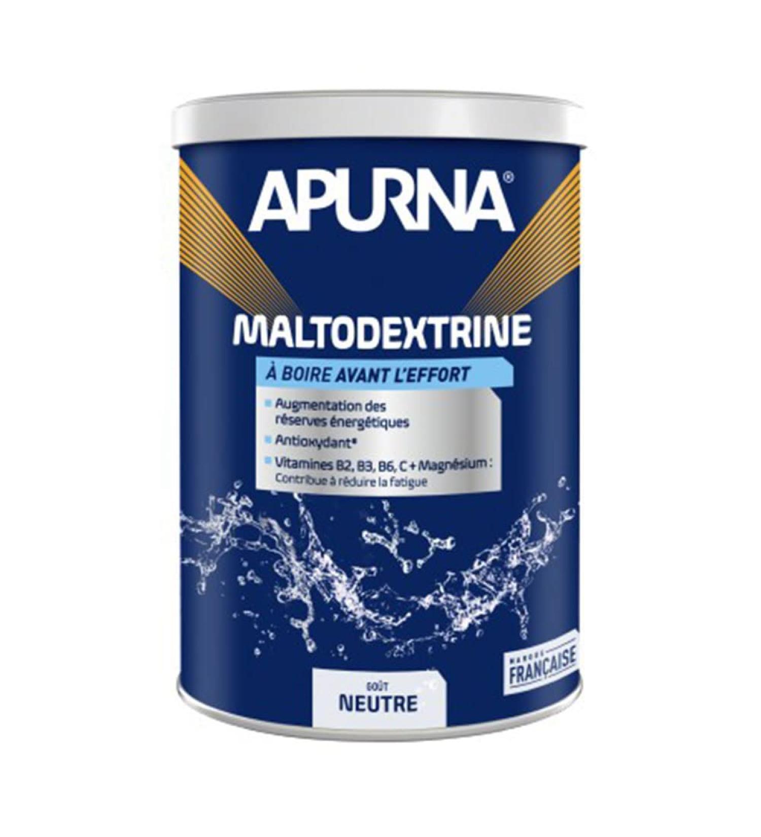 LACTALIS NUTRITION APURNA StaminaFor working outMaltodextrinNeutral FlavorPot 500 g