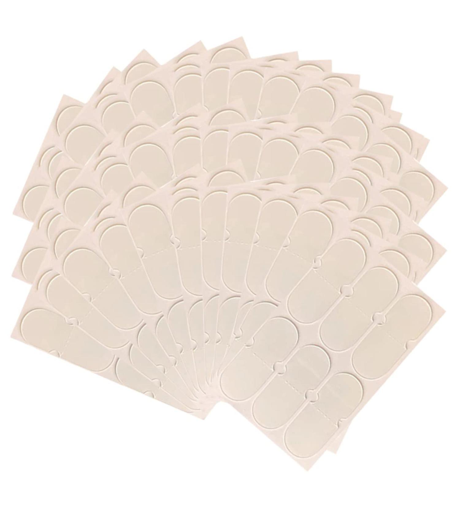 FOMIYES 60pcs Ear Stickers - Corrector De Ojeras | Cosmetic Ear Tape - Transparent Ear Patch | Vertical Ear Tape for Erect Elf Ears | White 4x16cm - Buy Online on GoSupps.com