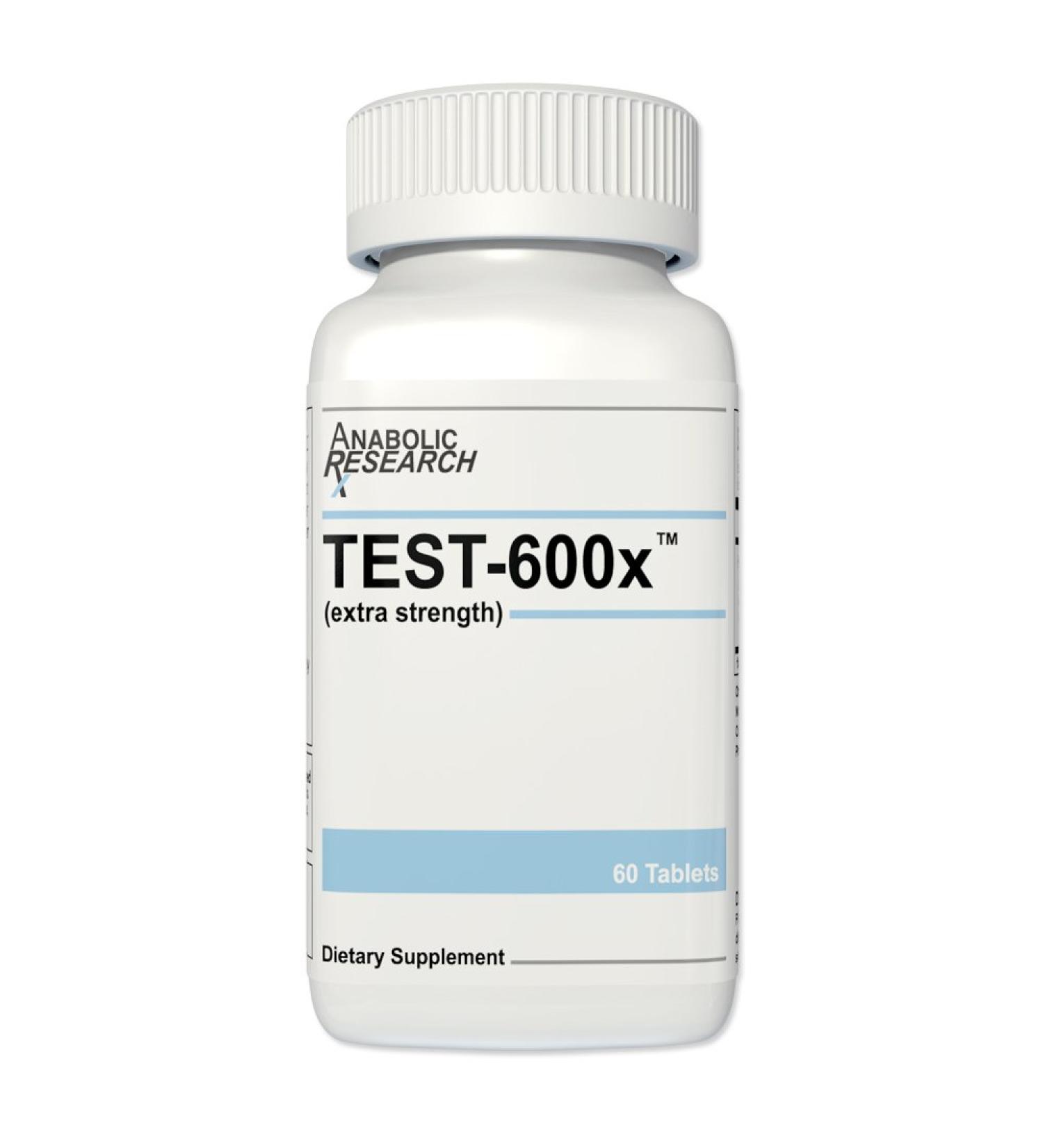 Test-600x - Testosterone Support & Muscle Growth - 60 Tablets - 1 Month Supply | International Shipping Available - Buy Online on GoSupps.com