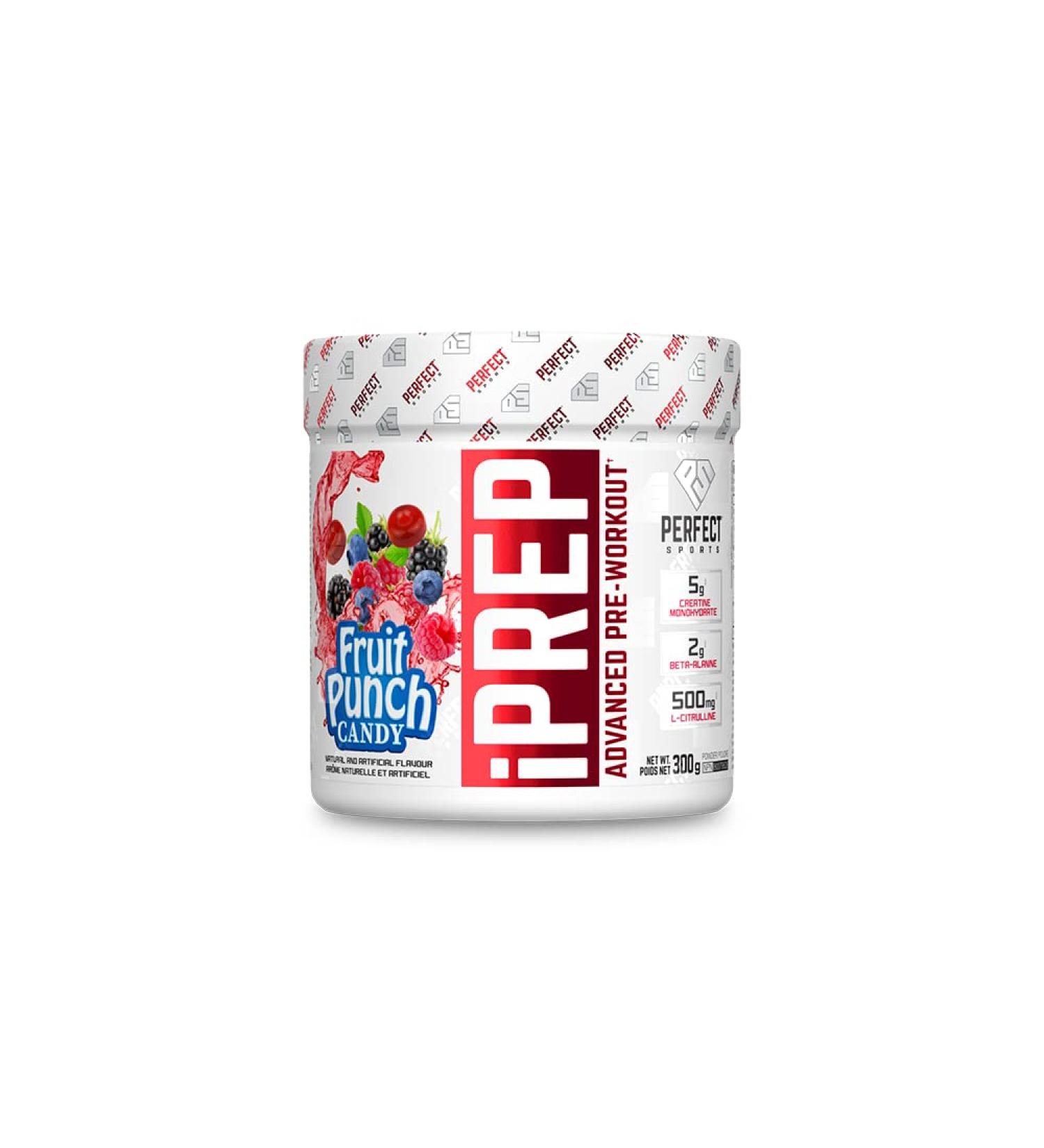 PERFECT Sports iPREP - Fruit Punch Candy 300g (30 servings) - Buy Online on GoSupps.com