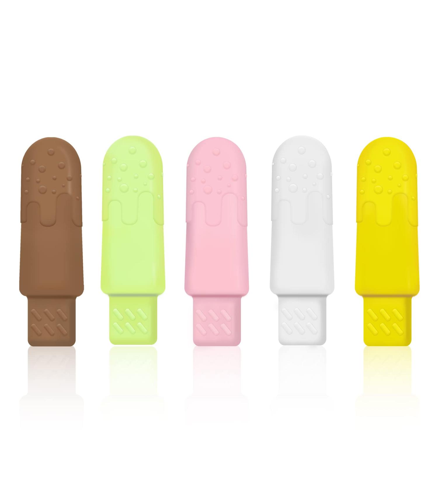RIMOBUL Aligner Chewies 5 PCS Set - Colorful Orthodontic Aligner Trays Chewies in White, Brown, Pink, Green, Yellow - Buy Online on GoSupps.com