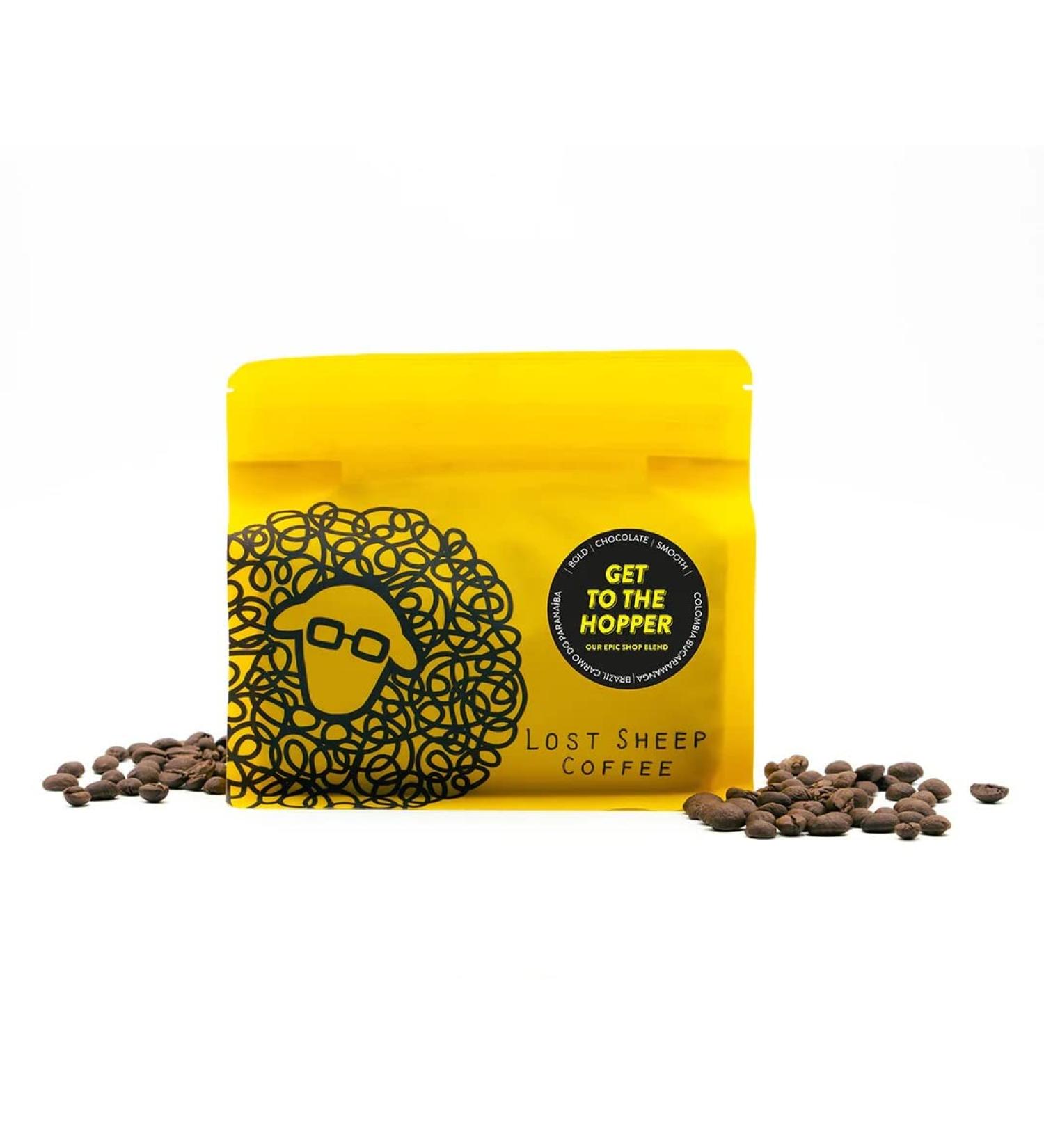 Get To The Hopper - 1KG - Lost Sheep Coffee Epic Shop Blend - Hand Roasted - Speciality Coffee Beans - Award Winning - Buy Online on GoSupps.com