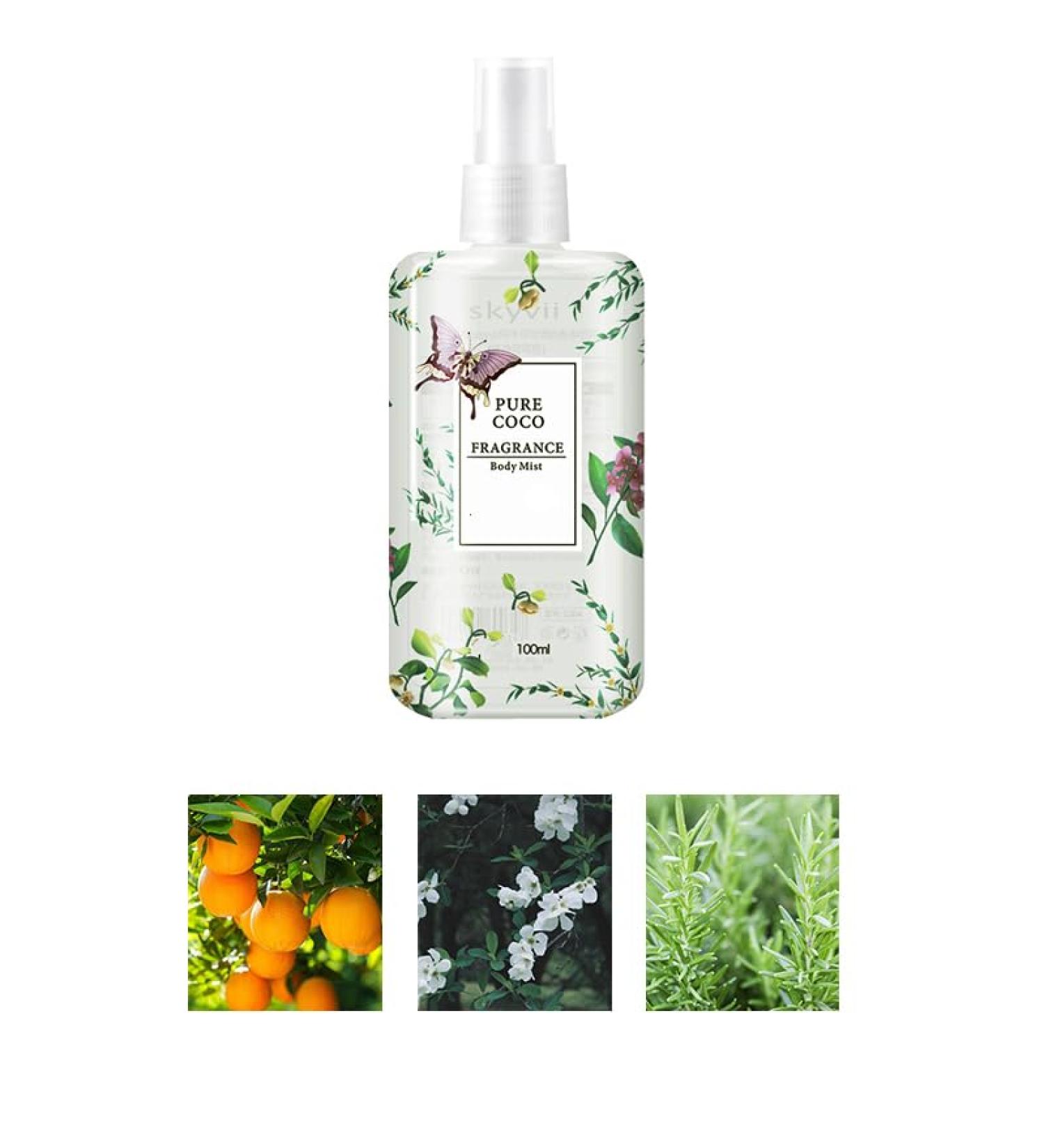 Natural Perfume Mist Hair & Body Perfume Mist Nutmeg Lily Lavender Parfum Spray Perfume Fragrance For Women For Birthday Anniversary 3.53 Oz (Pure maiden) - Buy Online on GoSupps.com