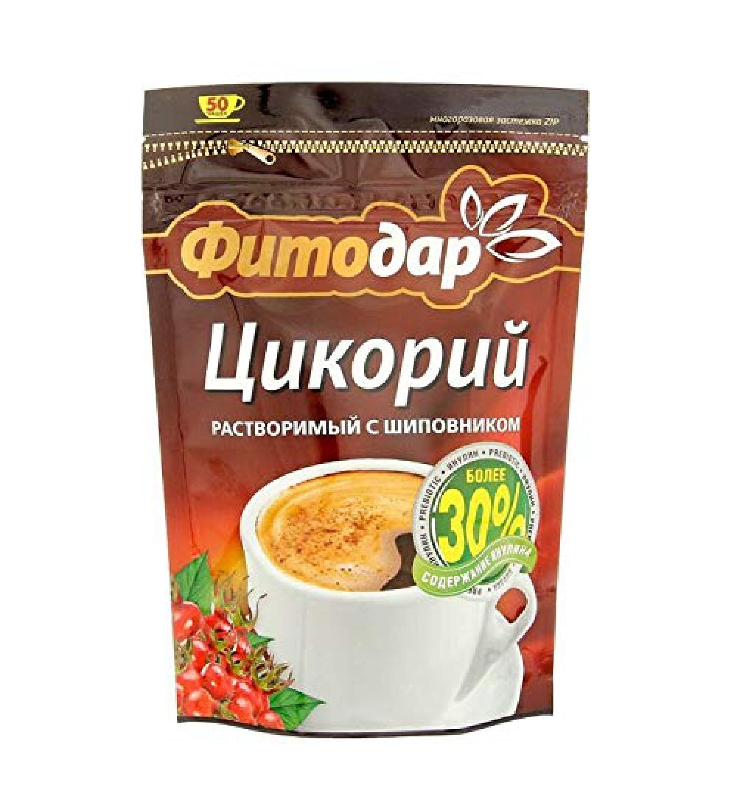 4x Chicory "FITODAR" Rosehip 100g Chicory fermented with rosehip