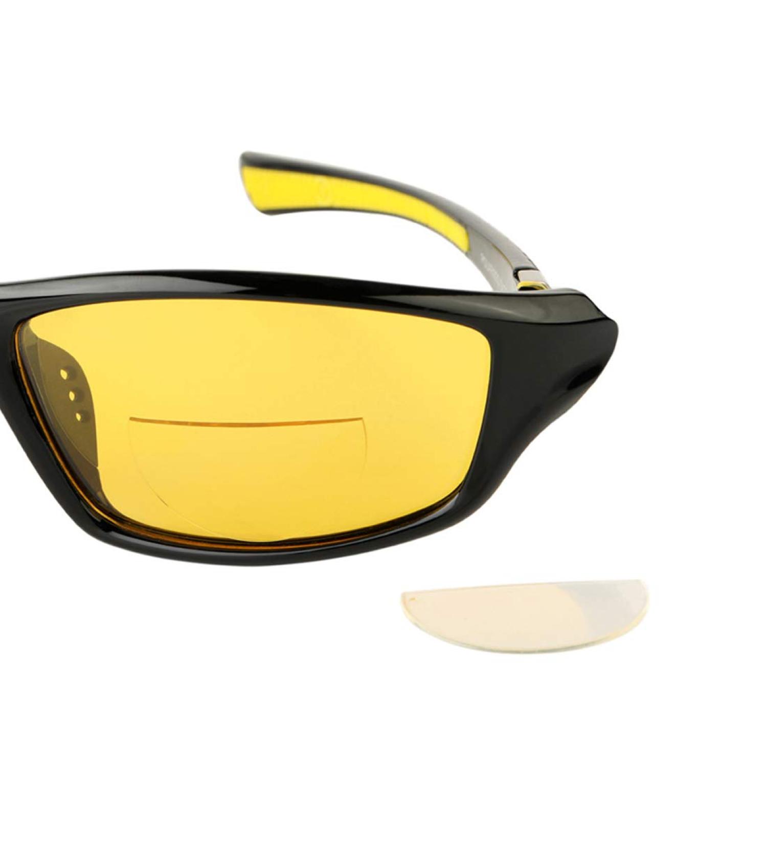 Stick On Bifocal Lenses - Adhesive Reading Sunglasses +2.75 | Magnifying Transparent Readers for Men & Women - Buy Online on GoSupps.com