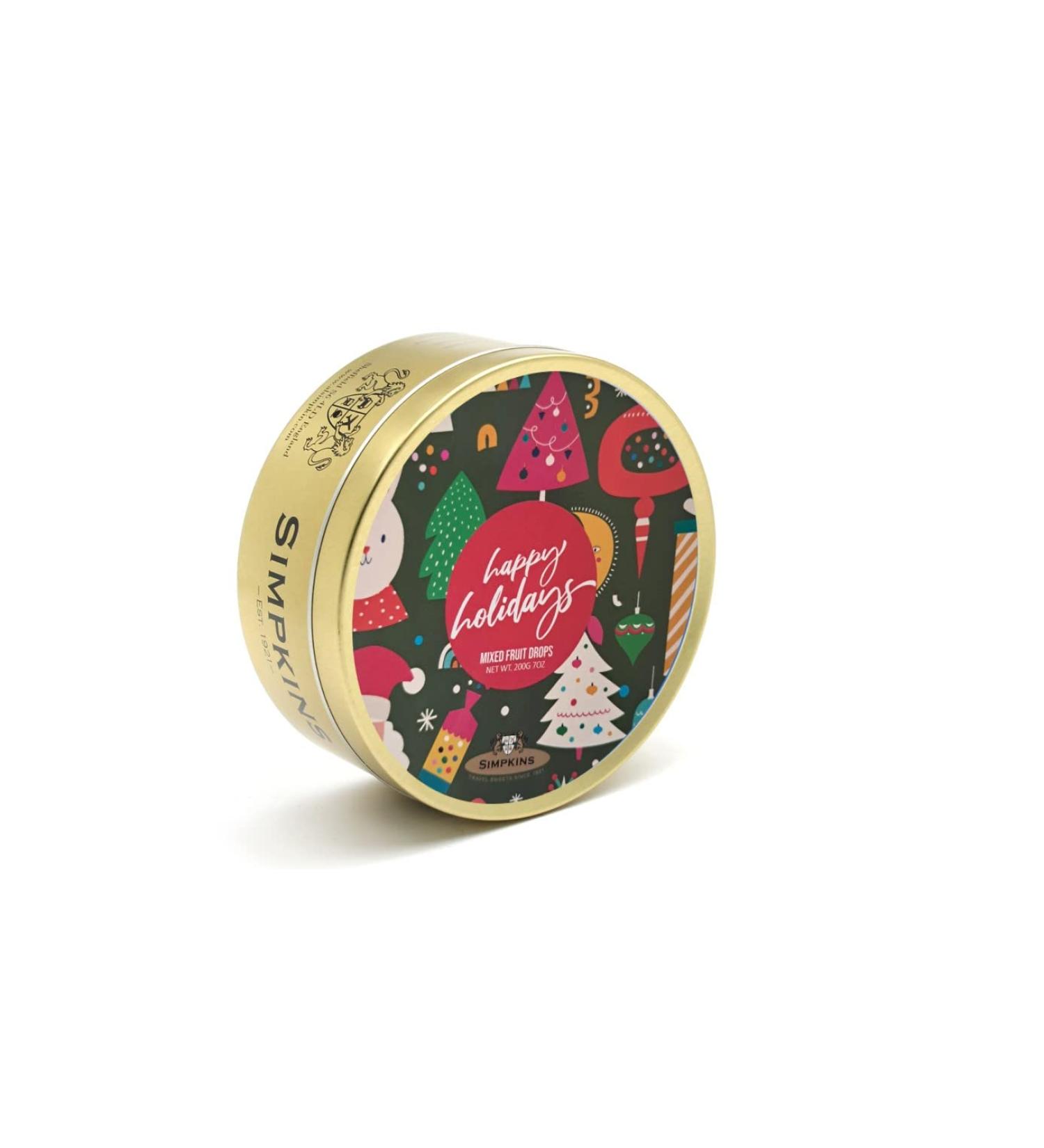 Simpkins Happy Holidays Mixed Fruit Drops 200g - Buy Online on GoSupps.com