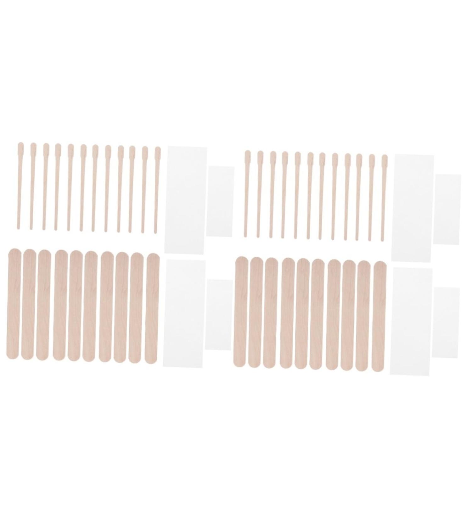 FRCOLOR 800 STK Disposable Wooden Wax Bar Spatula - Multi-Color Hair Removal Sticks 15x1.6cm - International Shipping Available - Buy Online on GoSupps.com