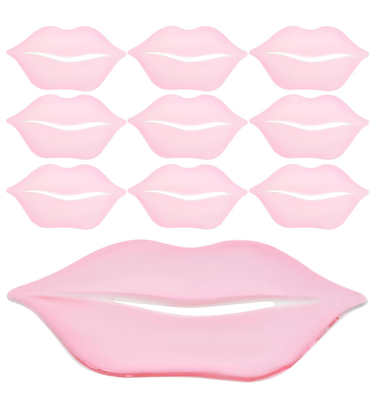 GALPADA 20pcs Lip Mask Lip Overnight Gentle Overnight Dry Skincare Care Cosmetic Products Women Products Supplies Collagen Material Pink - Buy Online on GoSupps.com