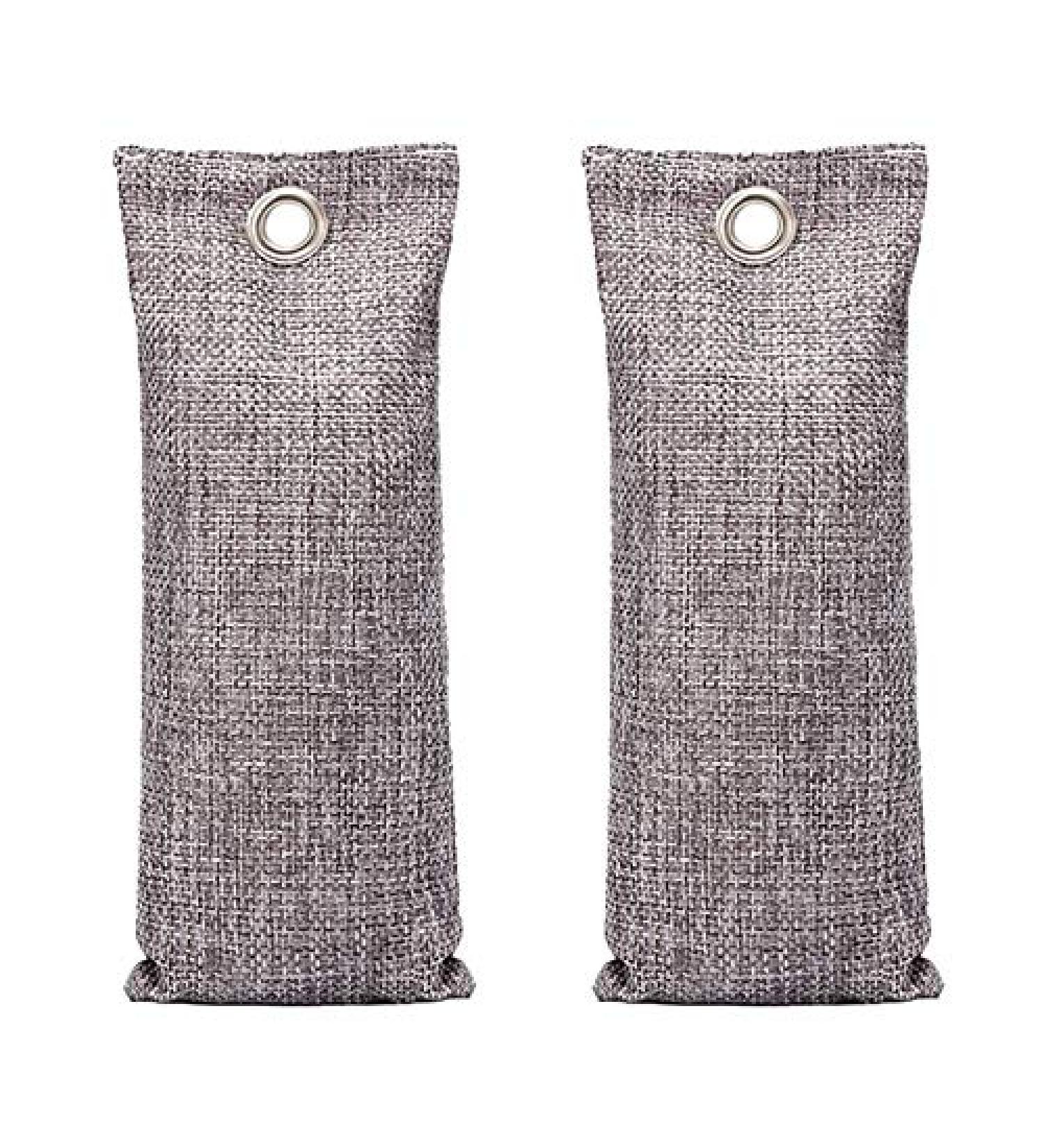 Bumdenuu Bamboo Charcoal Air Purifying Bag () 50G Activated Charcoal Odor Absorber Natural Air Freshener Shoe Odor Eliminator Moisture Absorber for Closet Deodorizer - Buy Online on GoSupps.com