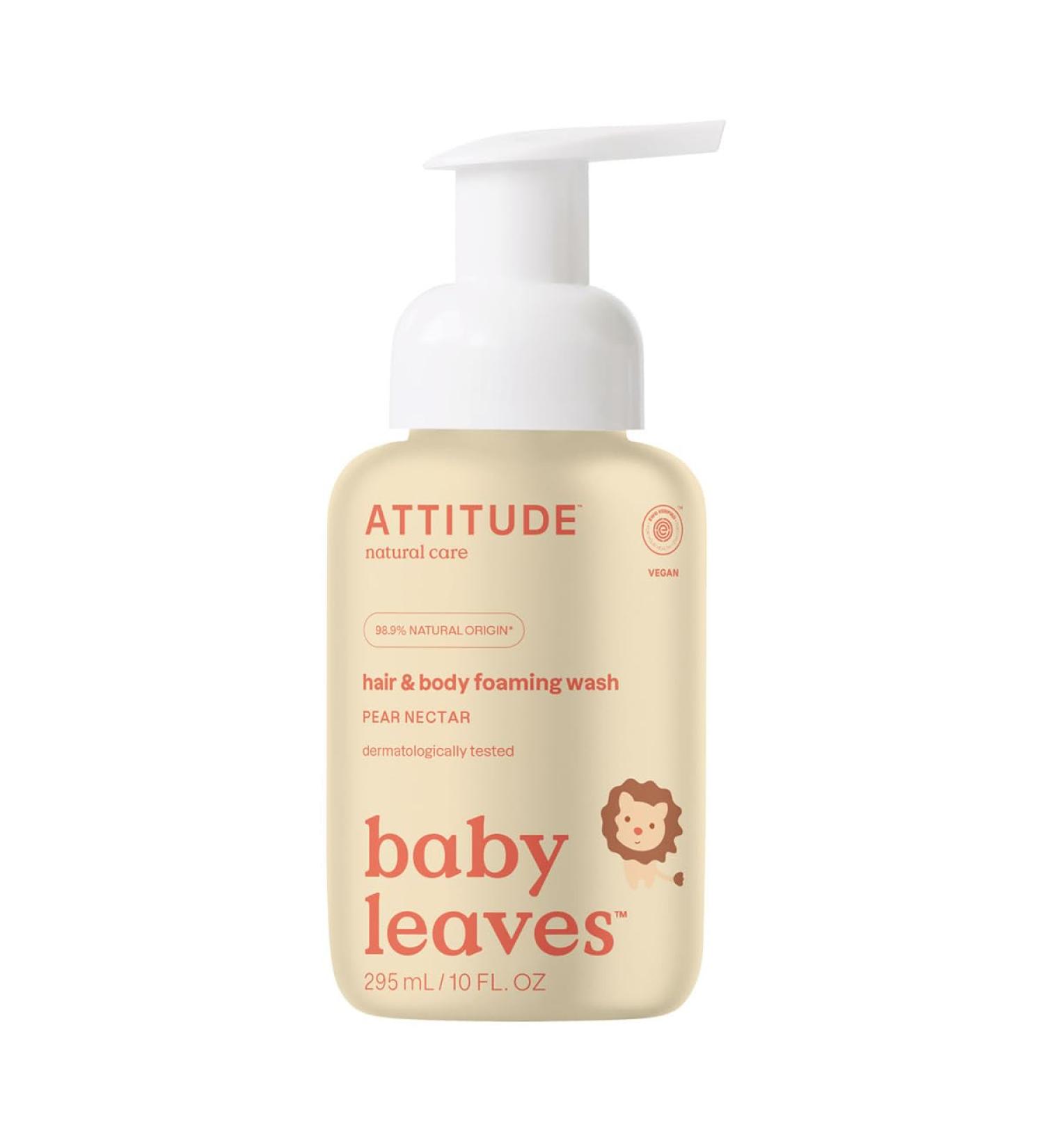 ATTITUDE Eco 2-in-1 Baby Shampoo and Gel Pear Nectar Scent Attitude 295ml