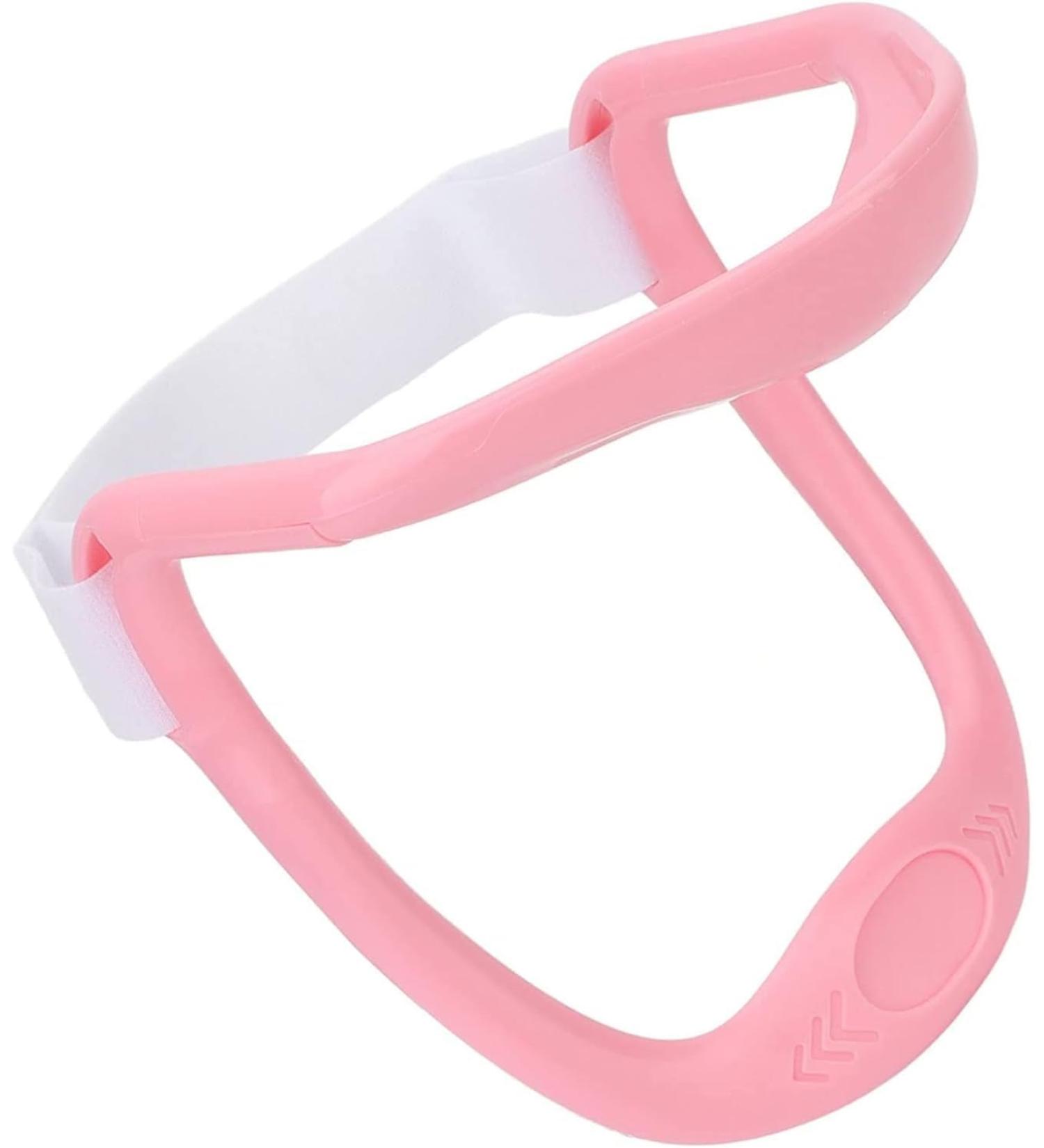 Adjustable Cervical Neck Support - Relief for Spondylosis & Pain | Traction Device in Pink - Your Ultimate Neck Protection Solution - Buy Online on GoSupps.com
