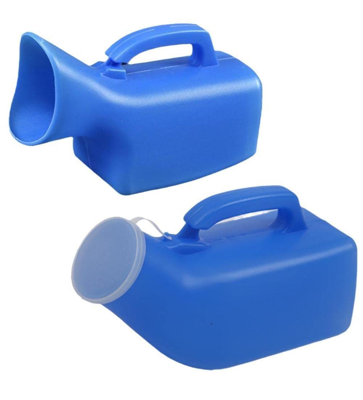 2pcs Car Urinal Urine Portable Women Men Car Urinal Camping Urinal Toilet Urine Travel Proof Toilet Pee Plastic - Buy Online on GoSupps.com