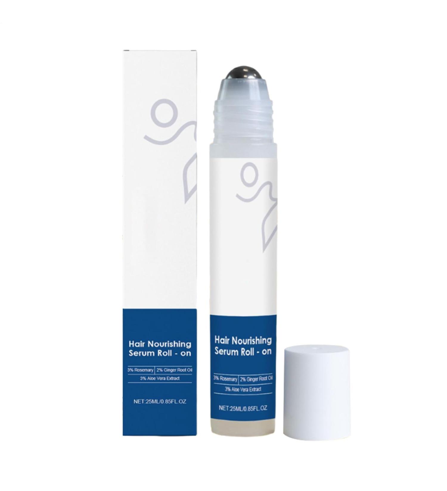 Hair Growth Oil | Volume Roll-On 25ml | Anti-hair loss solution for women and men on the go | For dry damaged and curly hair - Buy Online on GoSupps.com