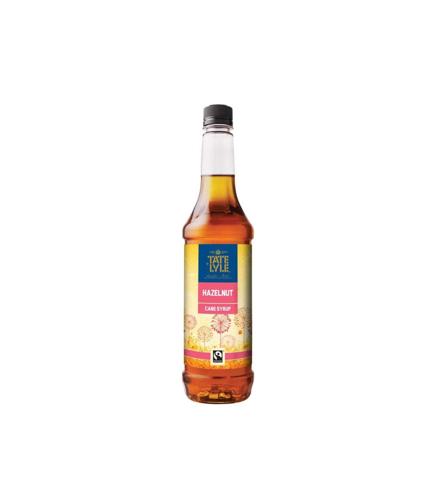 Tate & Lyle Hazelnut Coffee Syrup 750ml Fairtrade (1 Bottle No Pump) Hazelnut Coffee 750 ml (Pack of 1)