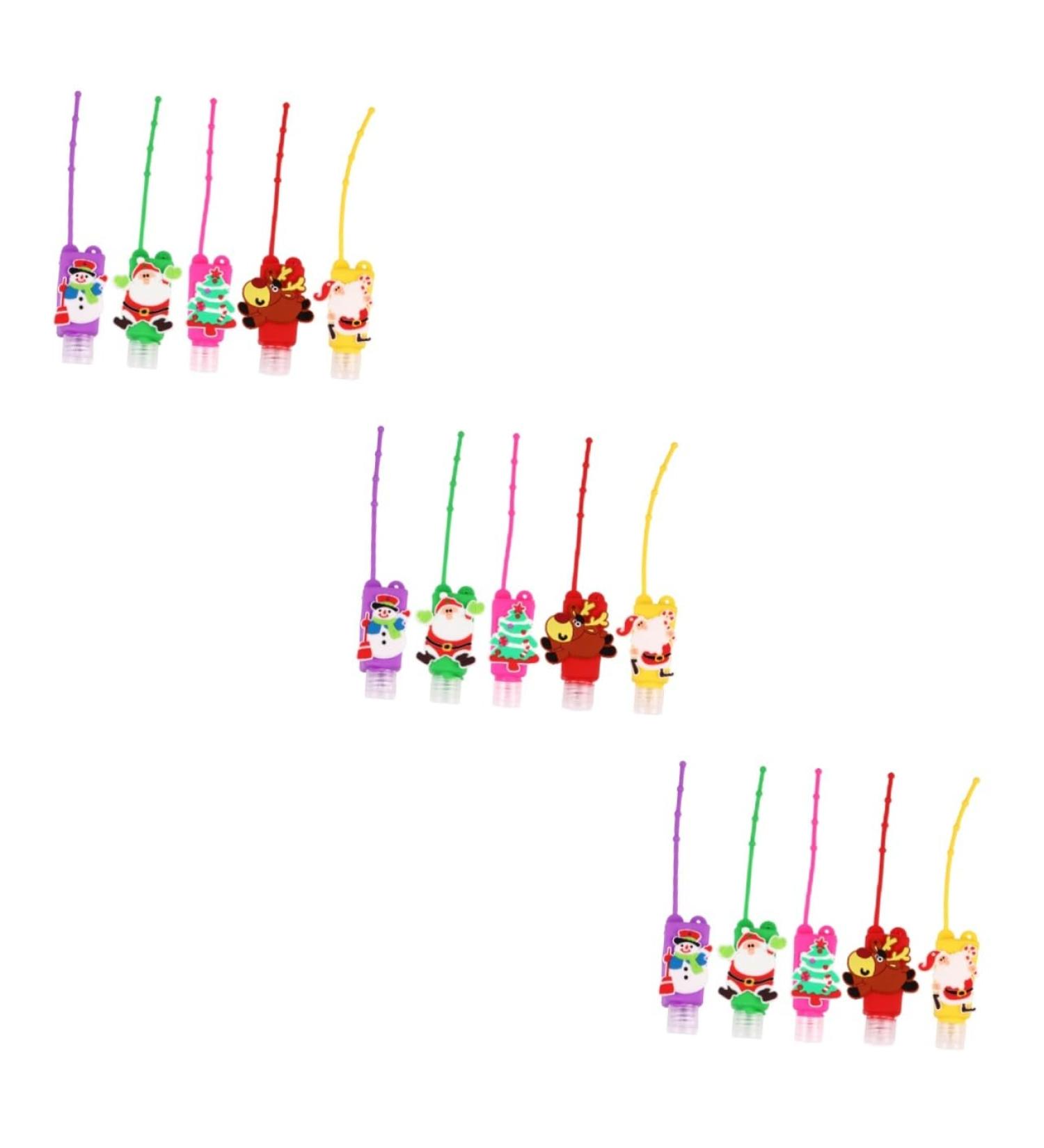 ABOOFAN 30 pcs Liquid Makeup Container for Protective Containers Liquids Lotion Soap Silicone 8x3.2cmx3pcs Random Colorx3pcs - Buy Online on GoSupps.com