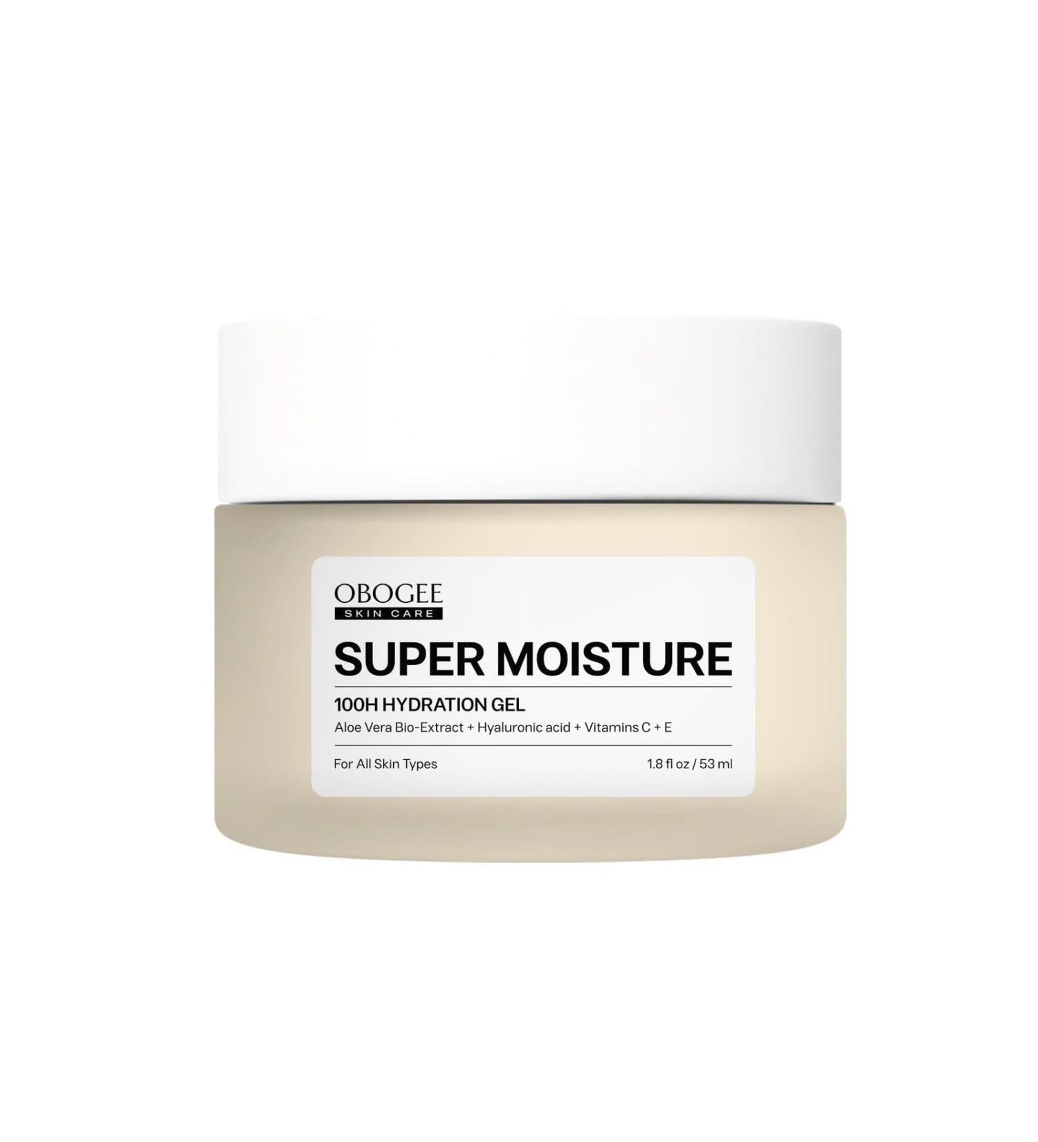 OBOGEE Moisture Surge 100H Auto-Replenishing Hydrator Oil Free Face Moisturizer | With Hyaluronic Acid Aloe Bioferment and Vitamins C + E 1.8 Fl Oz - Buy Online on GoSupps.com