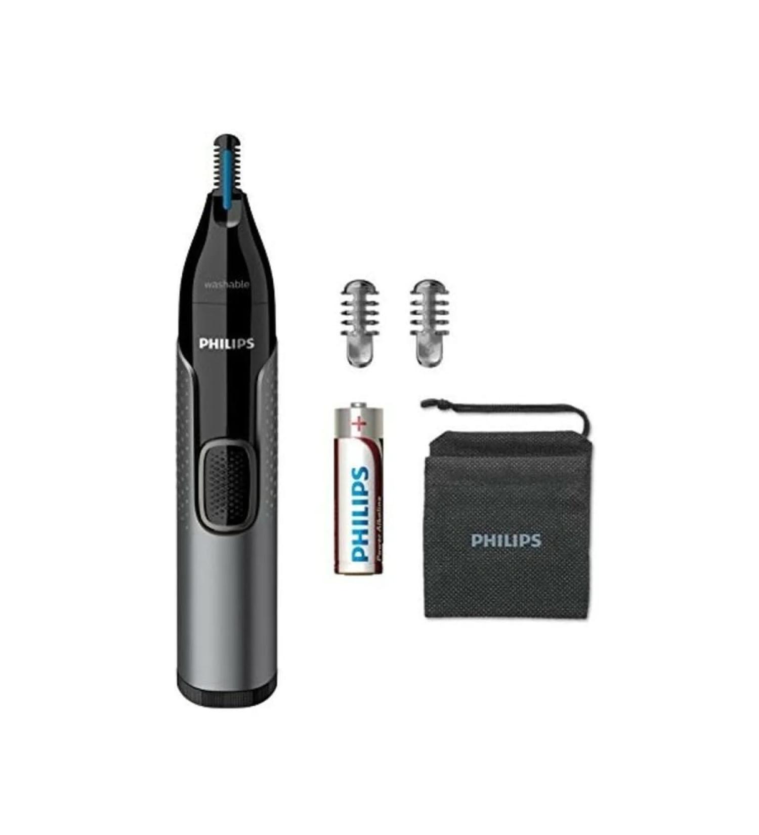 Philips NT3650/16 Series 3000 Waterproof Nose and Ear Trimmer - Precision Grooming for Men | International Shipping Available - Buy Online on GoSupps.com