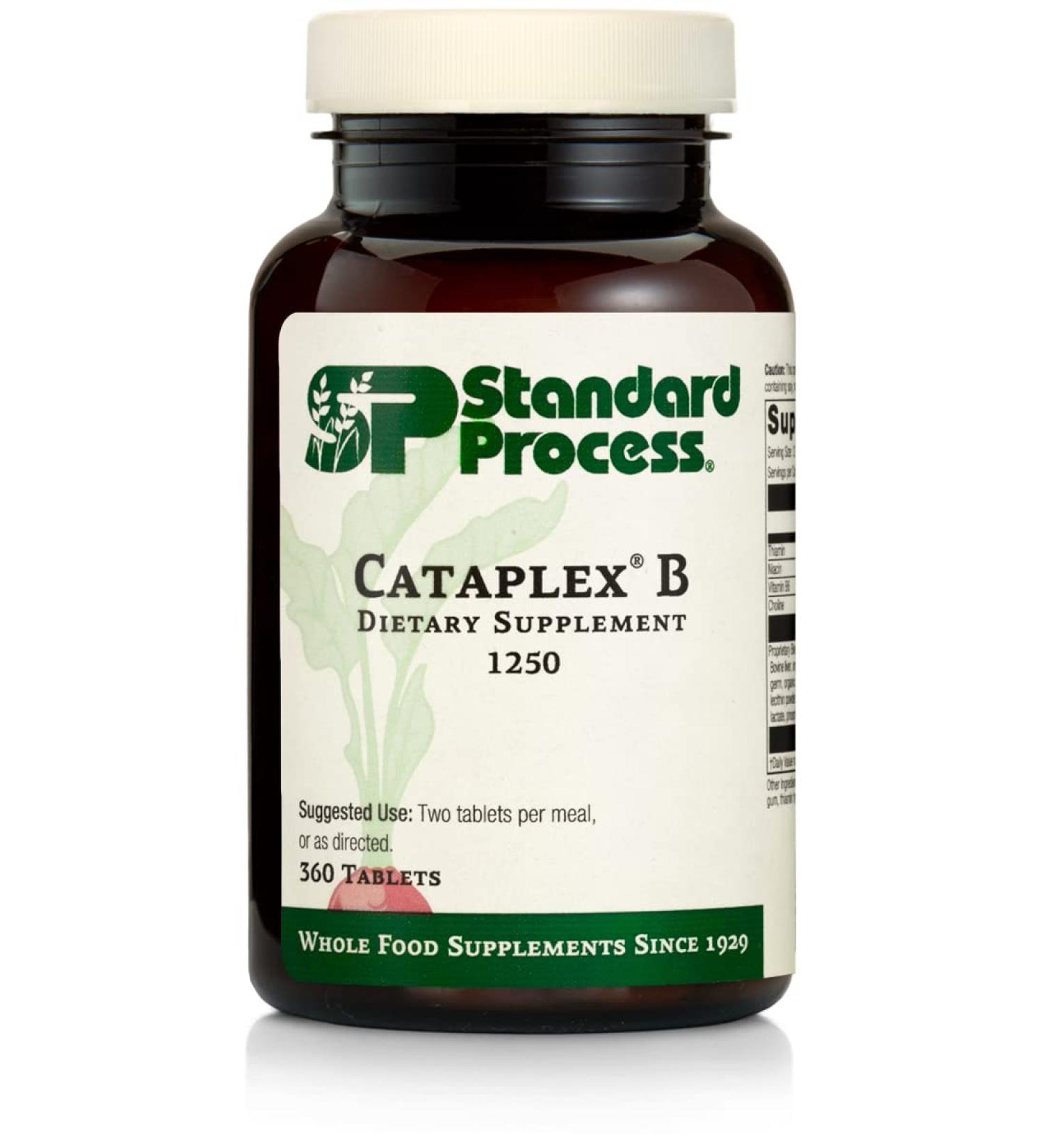 Standard Process Cataplex B - Whole Food Formula for Heart Health & Metabolism - 360 Tablets - Buy Online on GoSupps.com