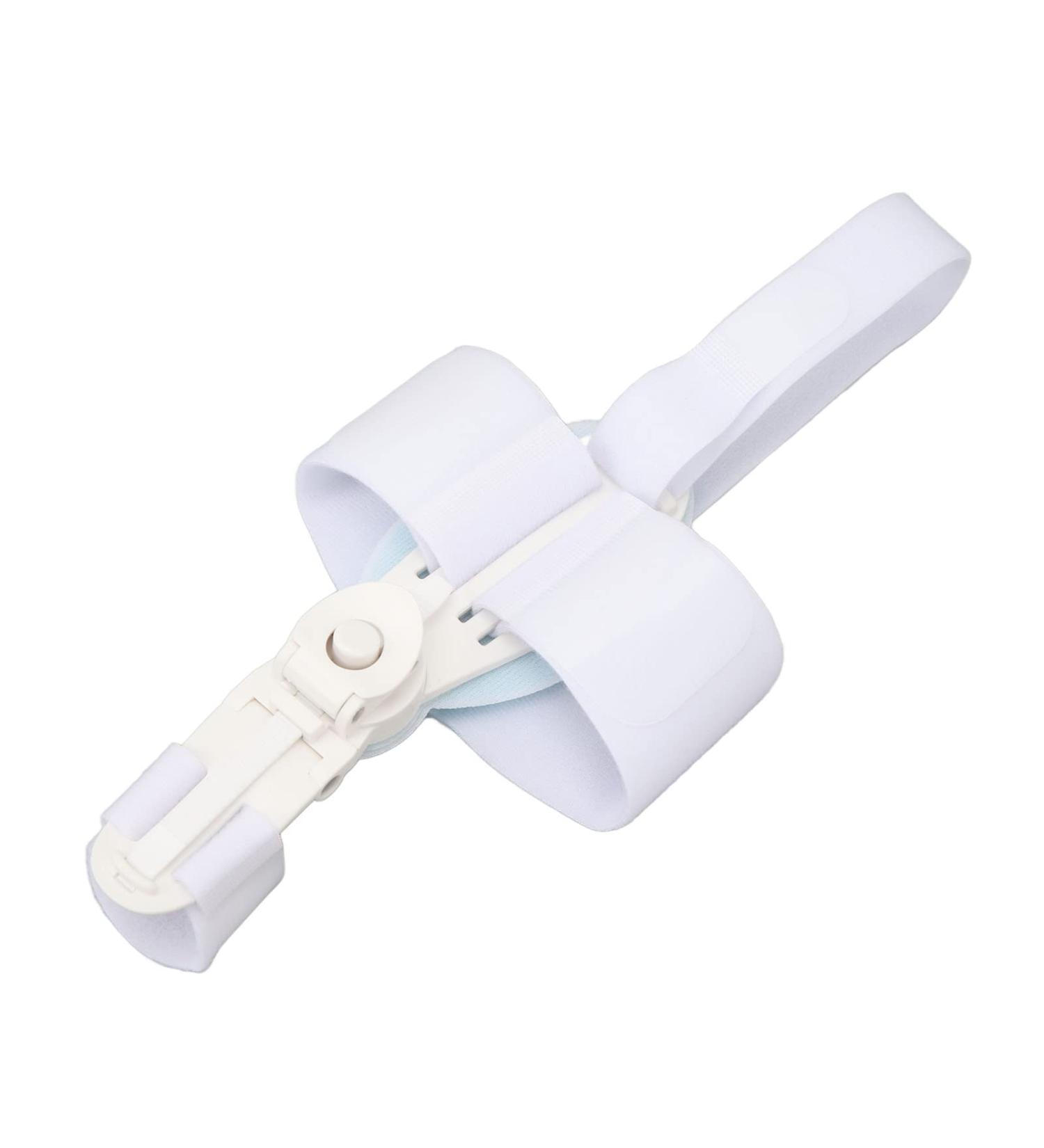 Bunion Valgus Corrector - Adjustable Day Night Orthopedic Toe Straightener (White) - Buy Online on GoSupps.com