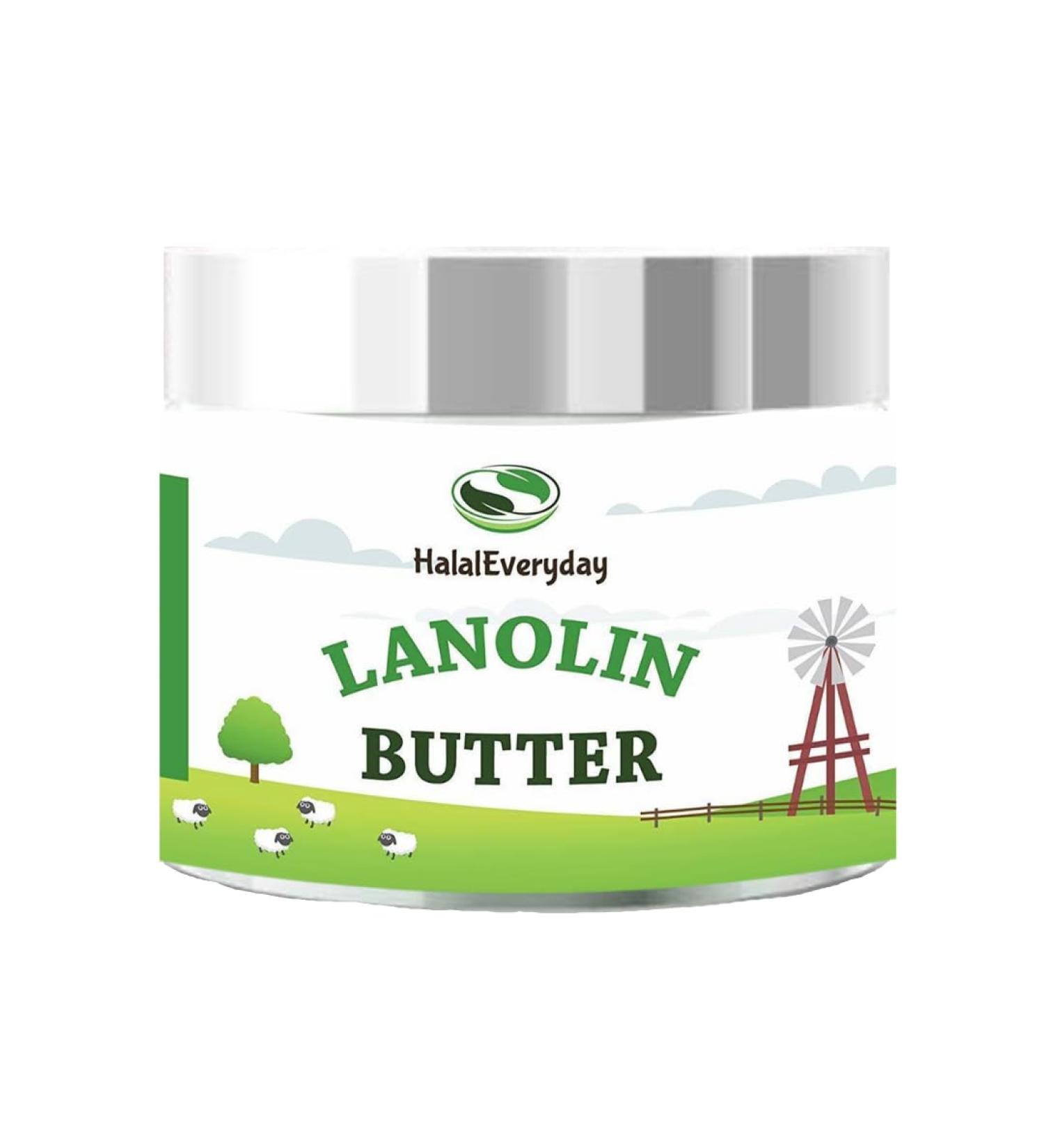 HalalEveryDay Lanolin Anhydrous 5 lb Bucket Ultra Refined Wax/Butter Moisturizing Balm Haircare Skincare Massaging From New Zealand Marino Sheep Wool - Buy Online on GoSupps.com