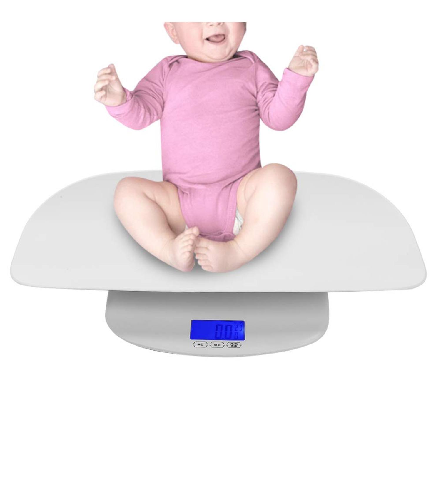 Baby Scale Baby Weighing Scale Plastic Electronic Digital Baby Weight Scale HD LCD Infant Newborn Measure Tool Accurately Chart The Progress of Your Baby with in-House Algorithm for Babies(#1) - Buy Online on GoSupps.com